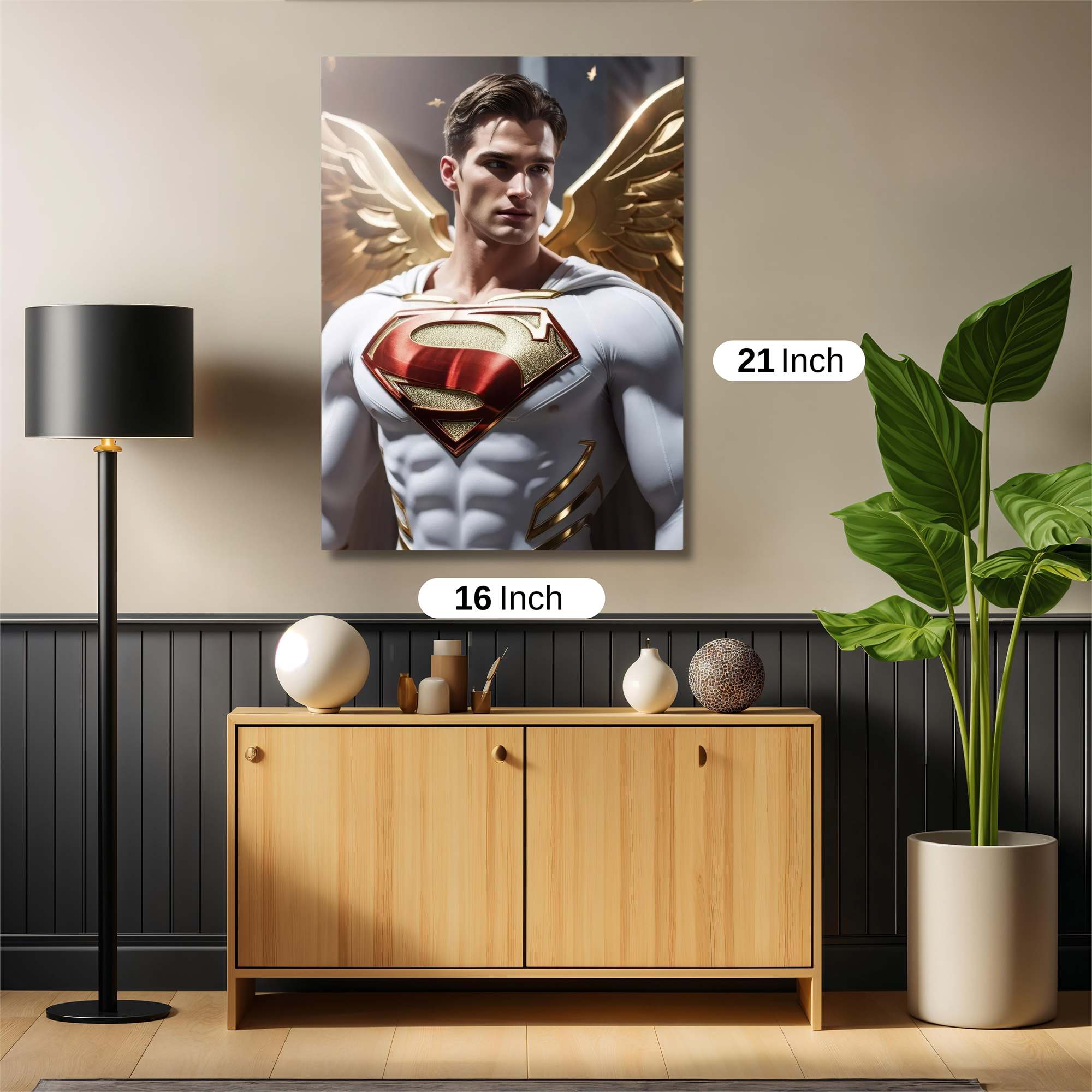Superman Divine Safe Wall Magnetic / M