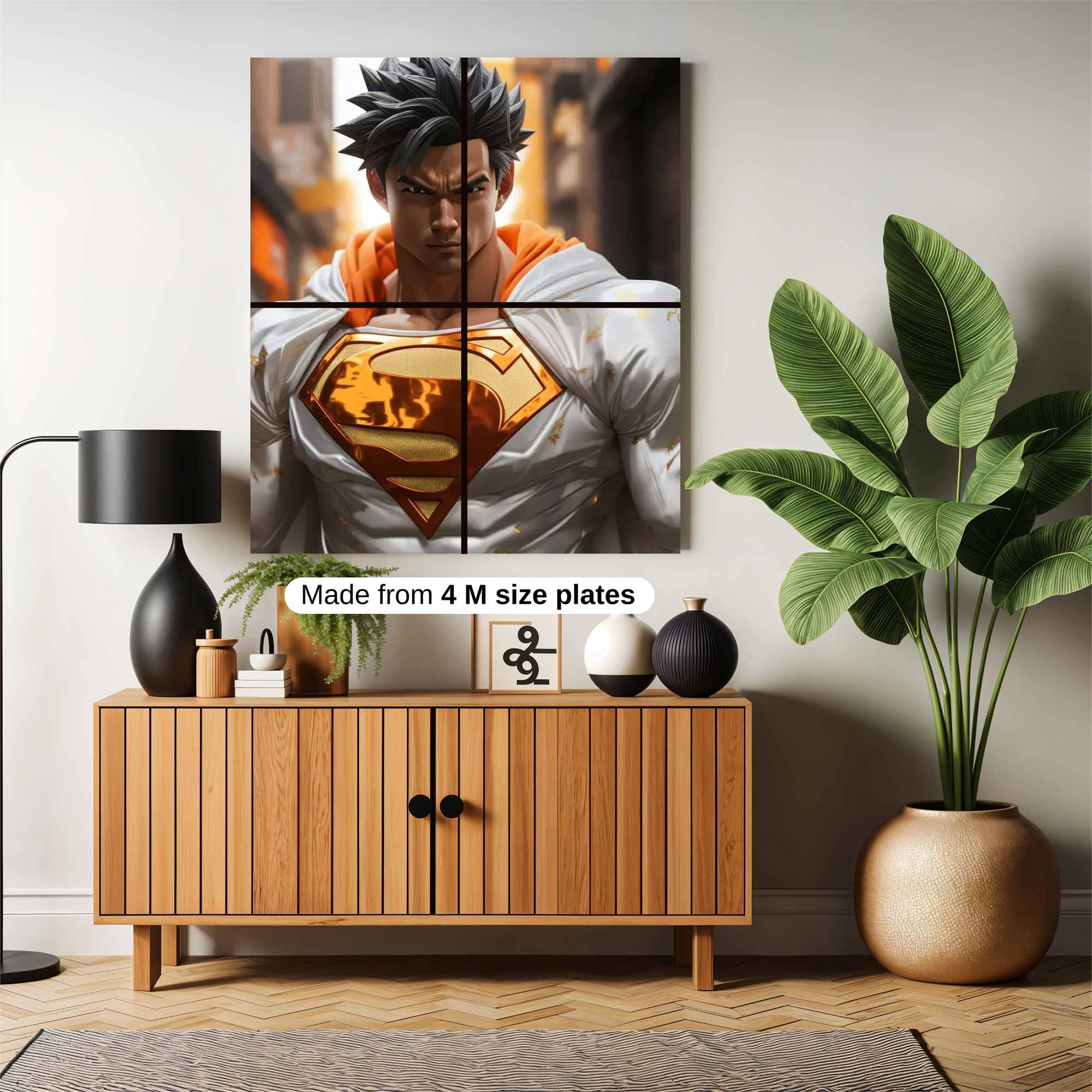 Superman Intense Safe Wall Magnetic / M