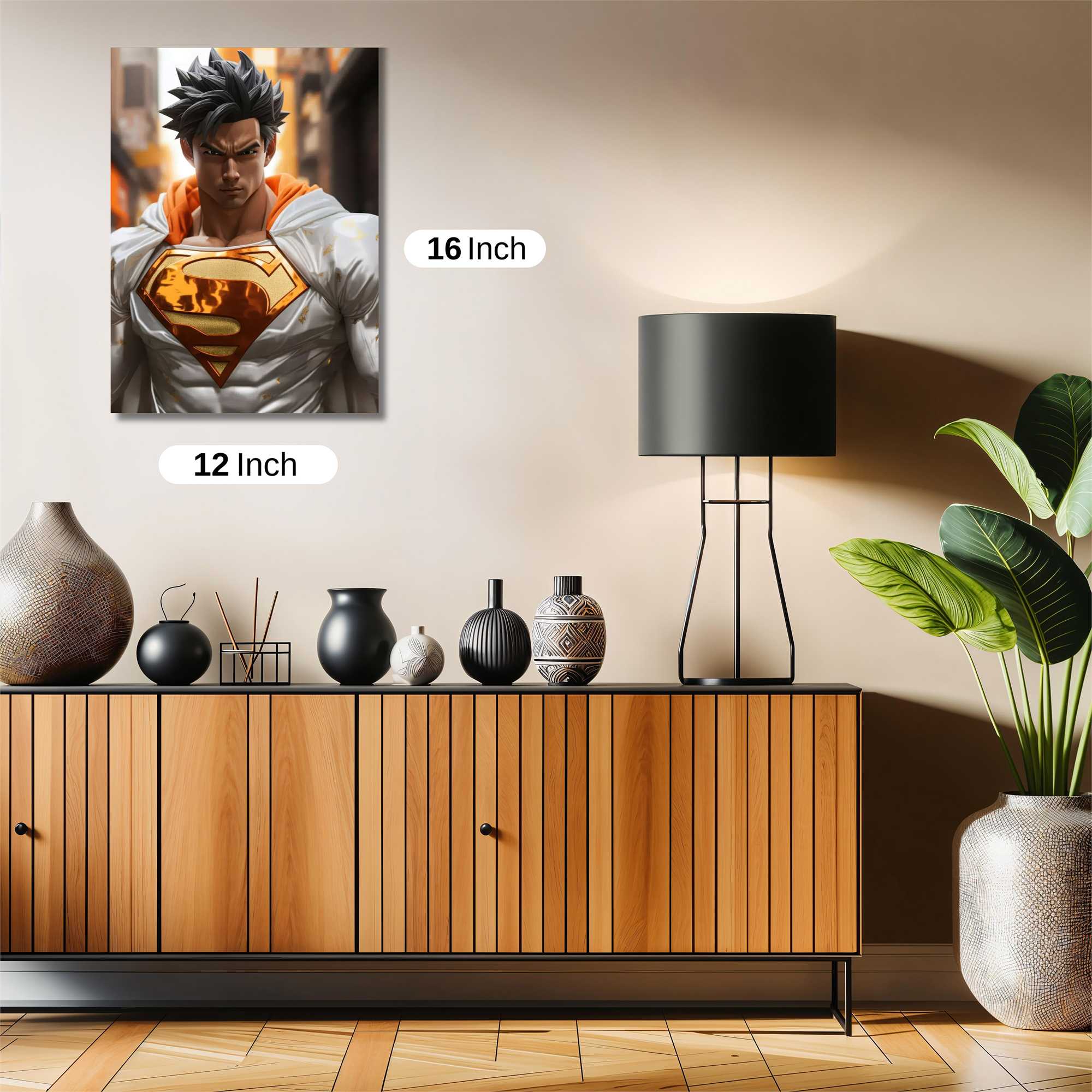 Superman Intense Safe Wall Magnetic / M