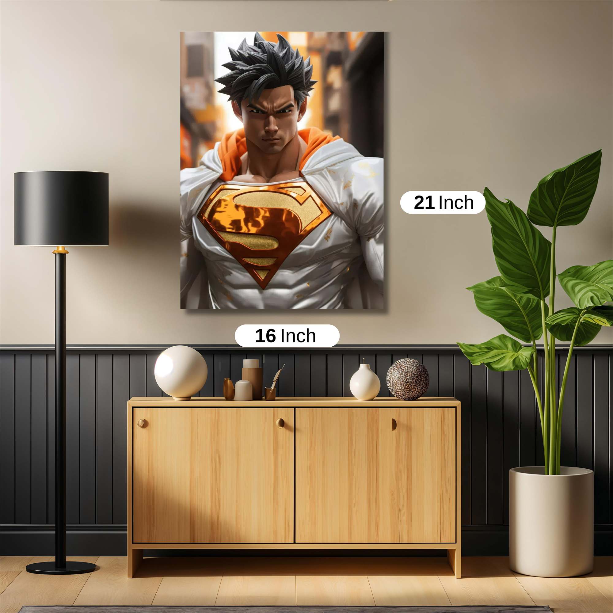 Superman Intense Safe Wall Magnetic / M