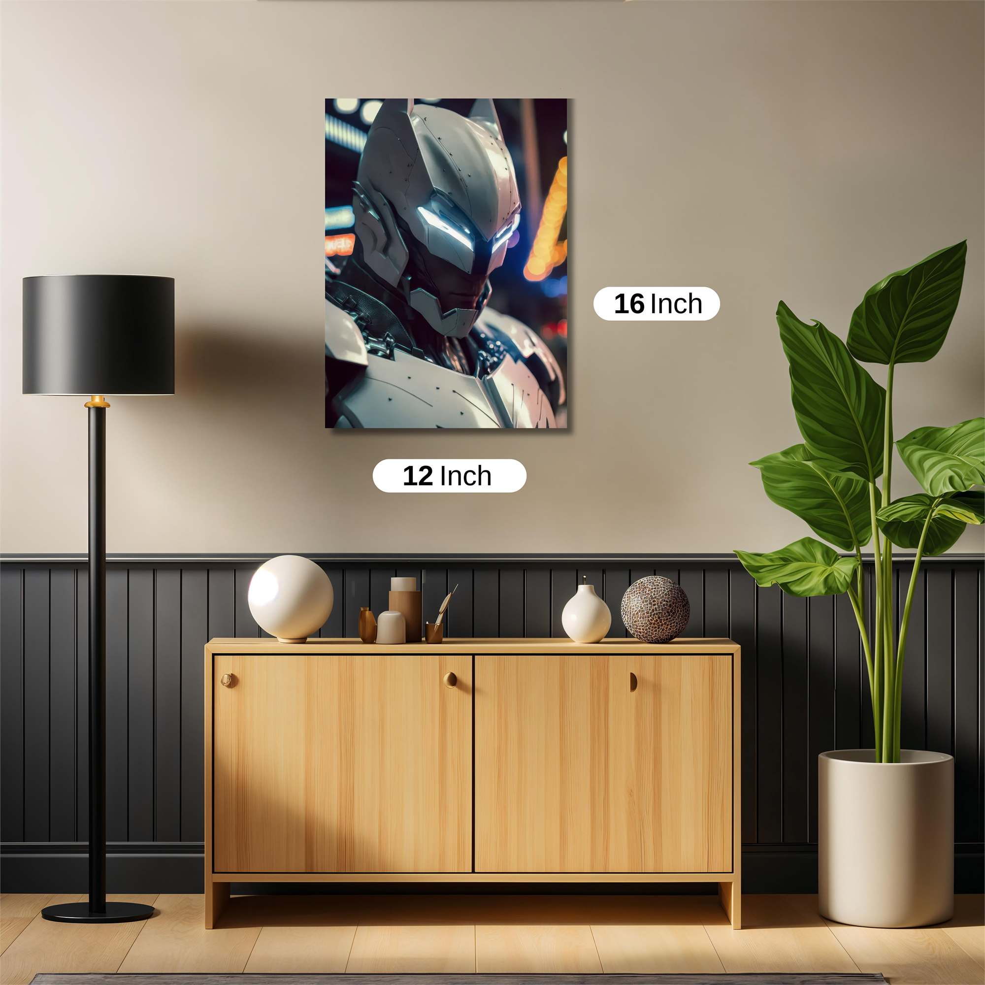 Batman Resolute Safe Wall Magnetic / M