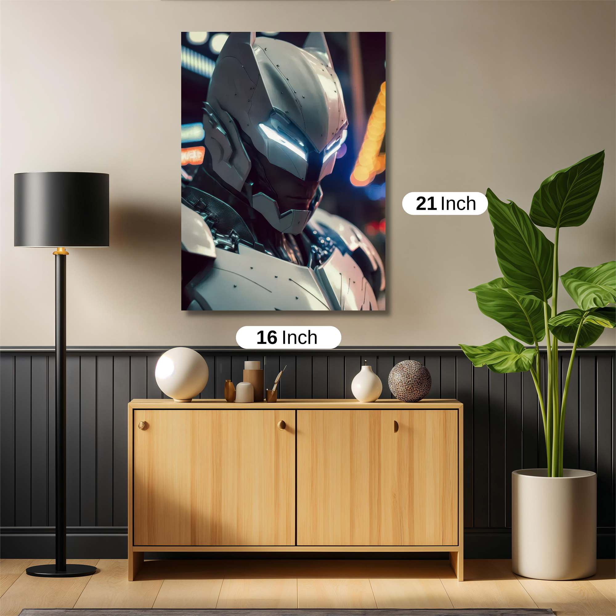 Batman Resolute Safe Wall Magnetic / M