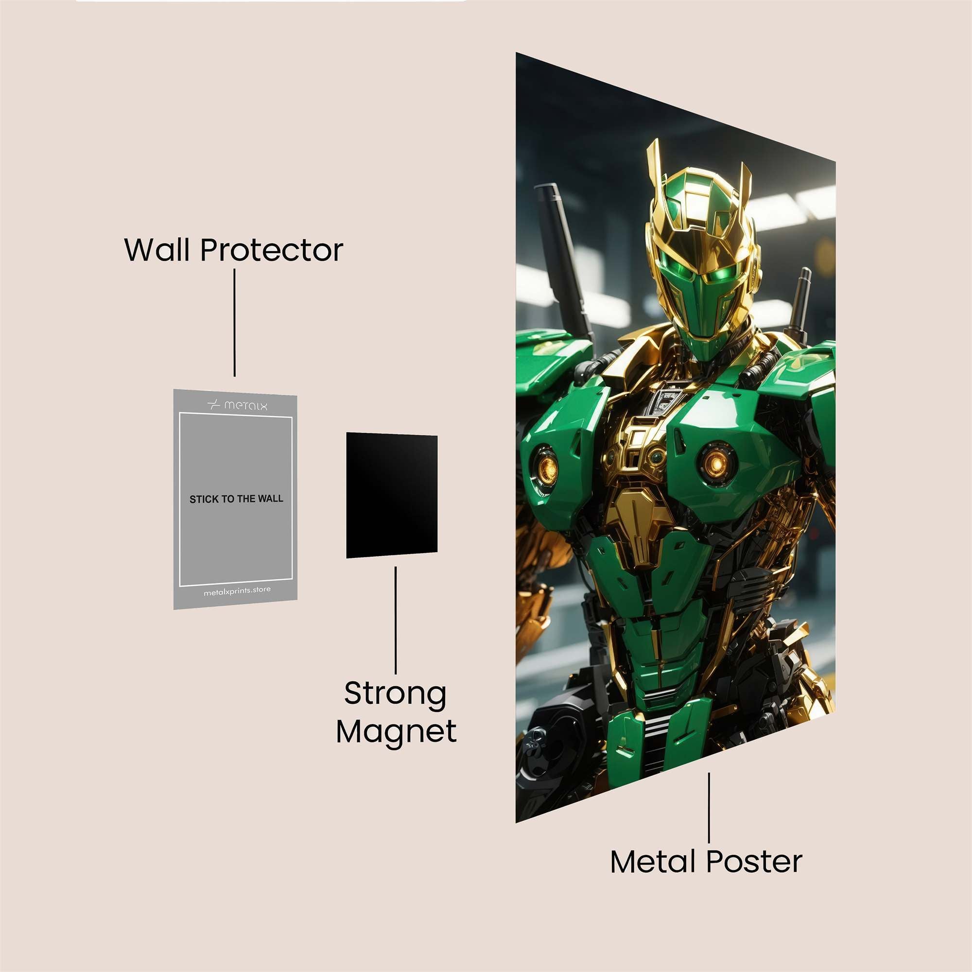 Mantis Majestic Safe Wall Magnetic / M