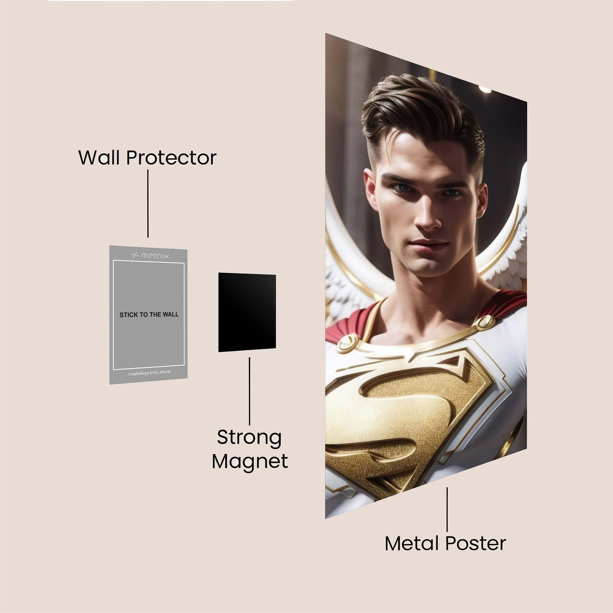 SuperAngel Safe Wall Magnetic / M