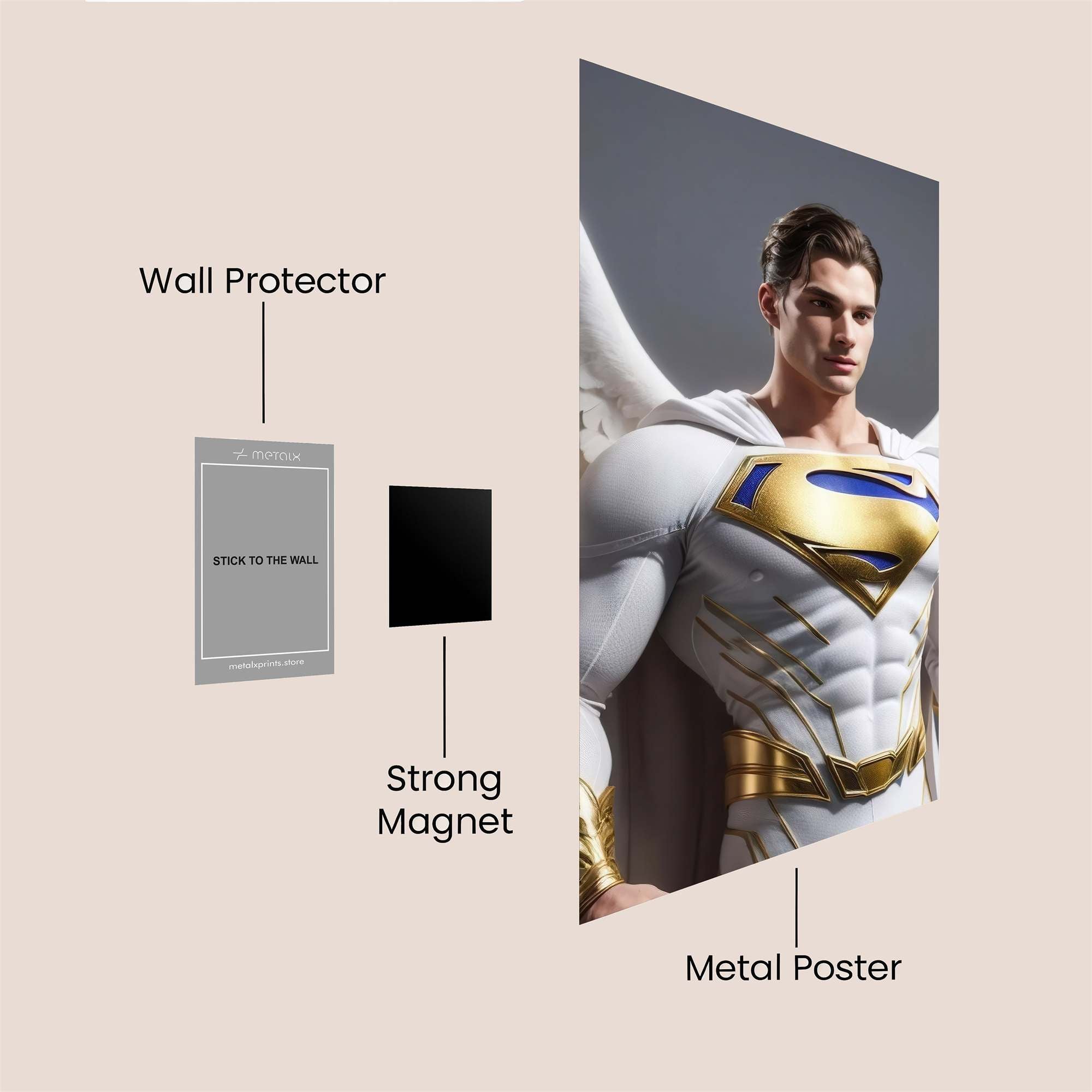 Angel Savior Safe Wall Magnetic / M