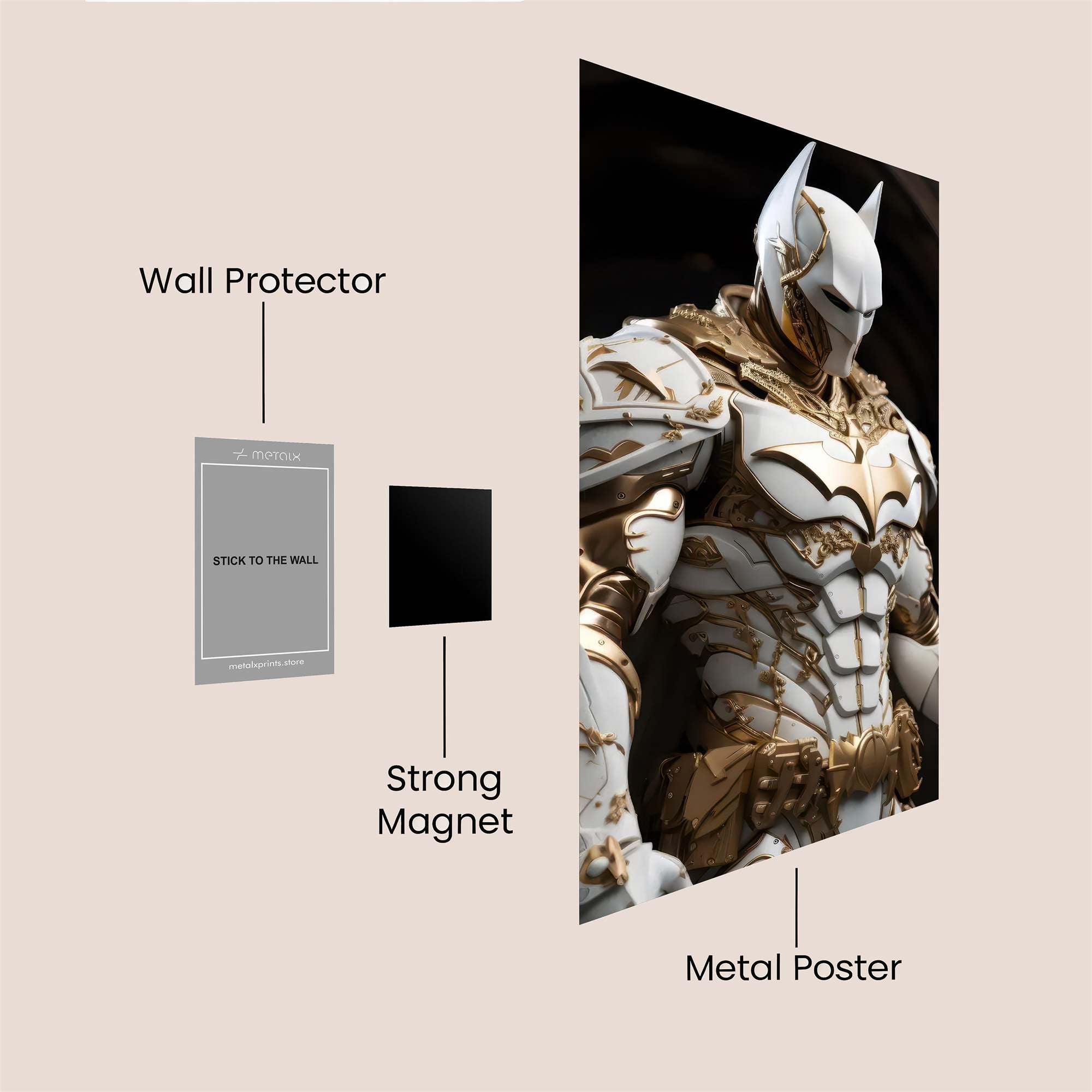 Knight Regal Safe Wall Magnetic / M