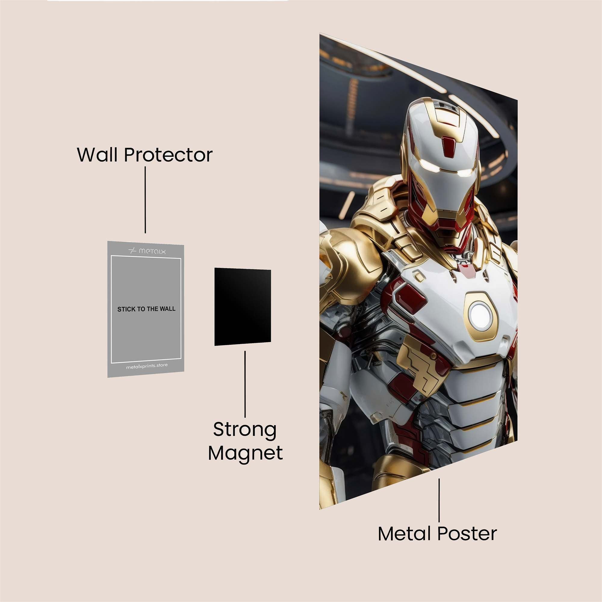 Iron Resolve Safe Wall Magnetic / M
