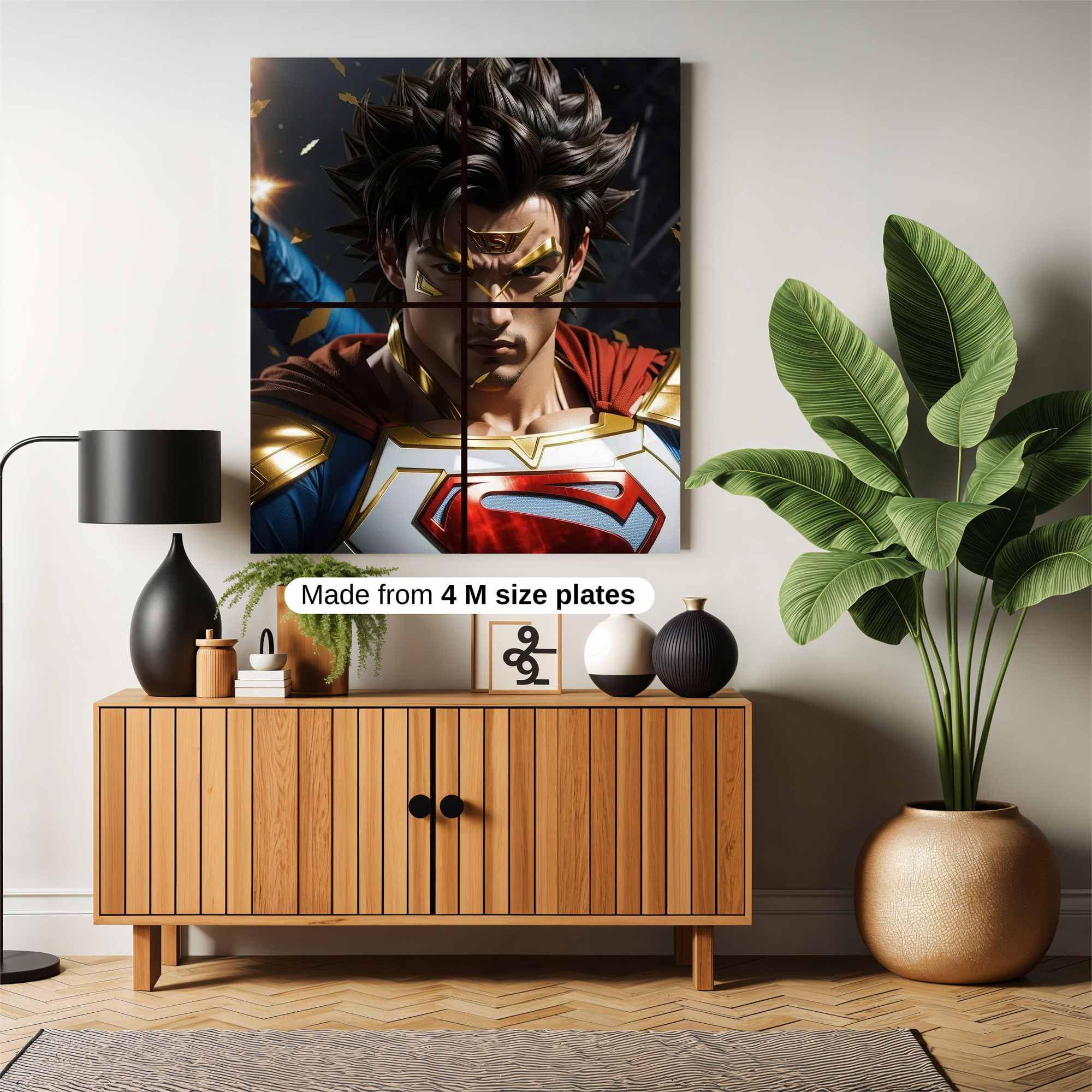 Superman Triumphant Safe Wall Magnetic / M