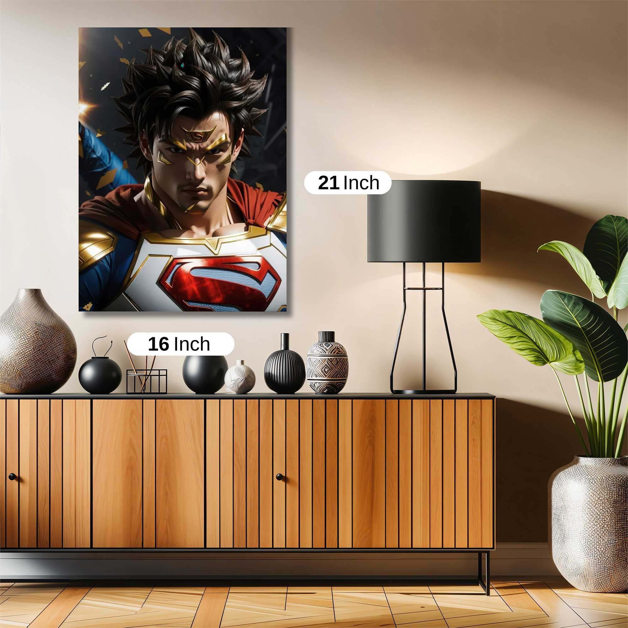 Superman Triumphant Safe Wall Magnetic / M