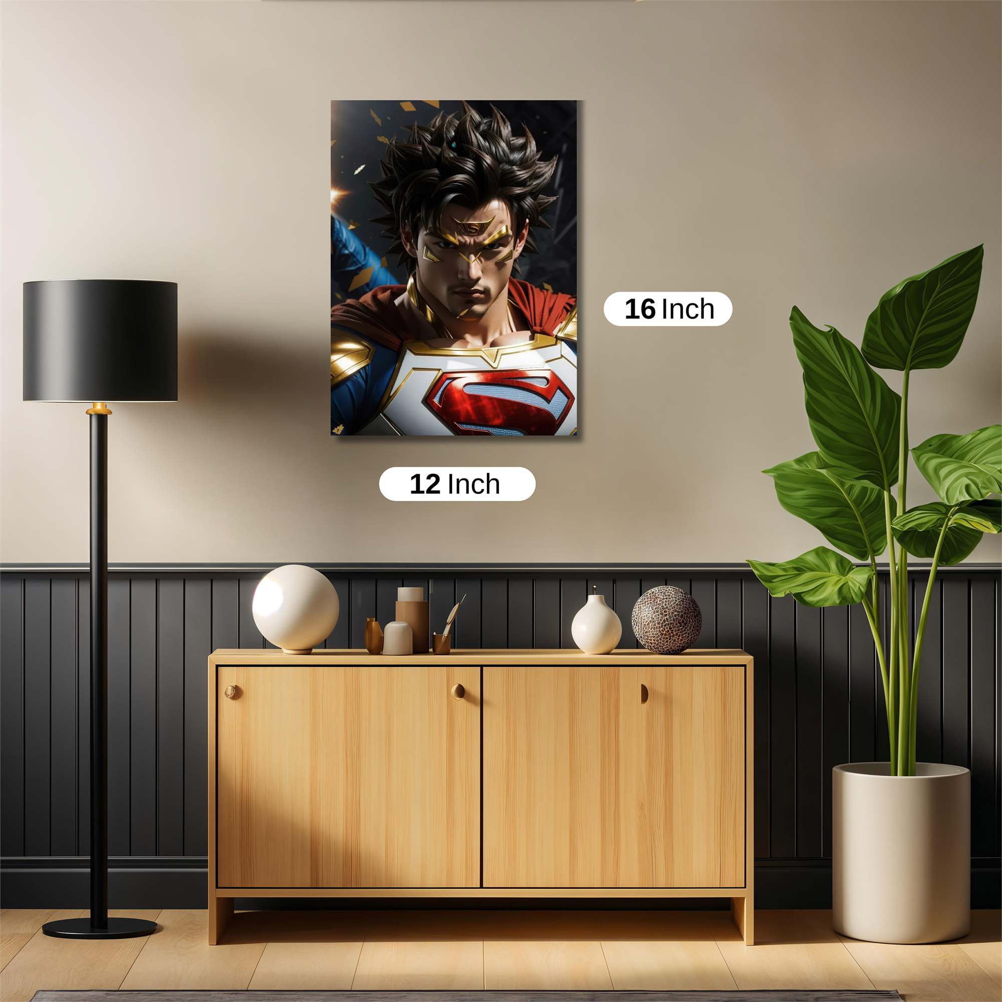 Superman Triumphant Safe Wall Magnetic / M