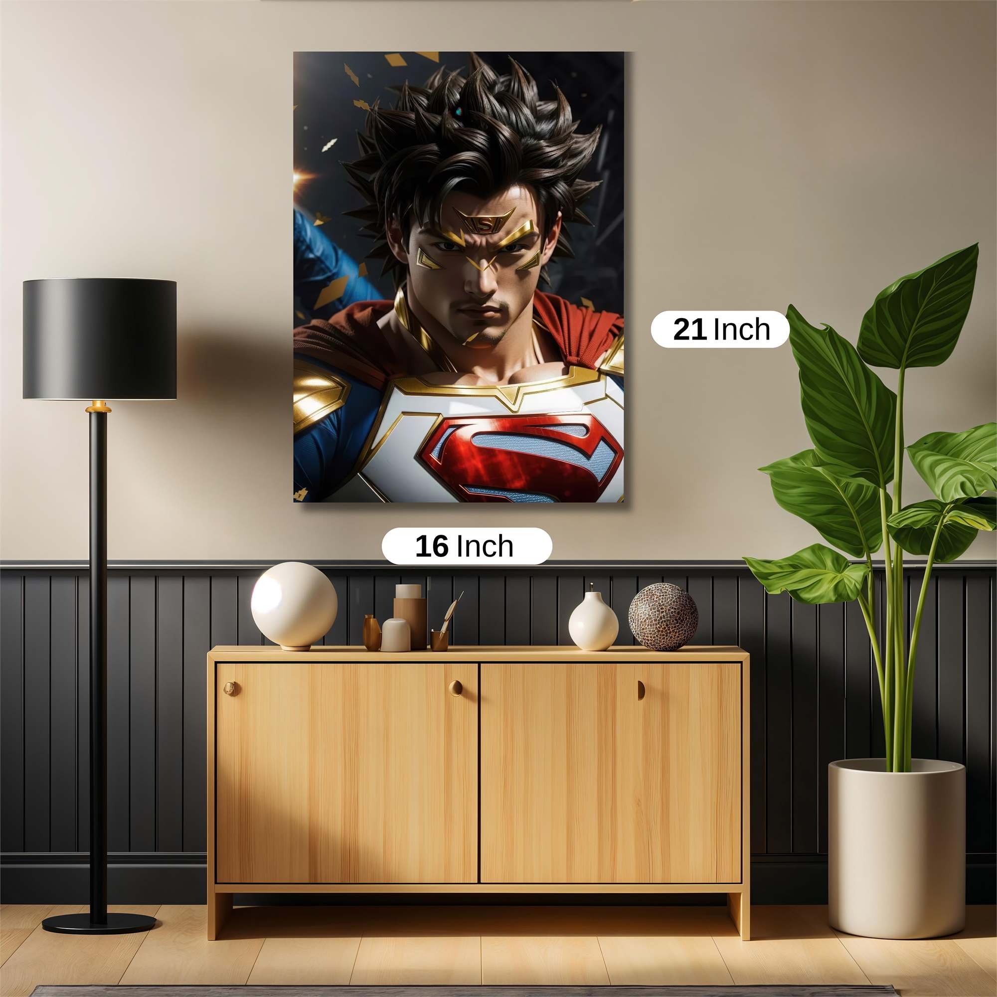 Superman Triumphant Safe Wall Magnetic / M