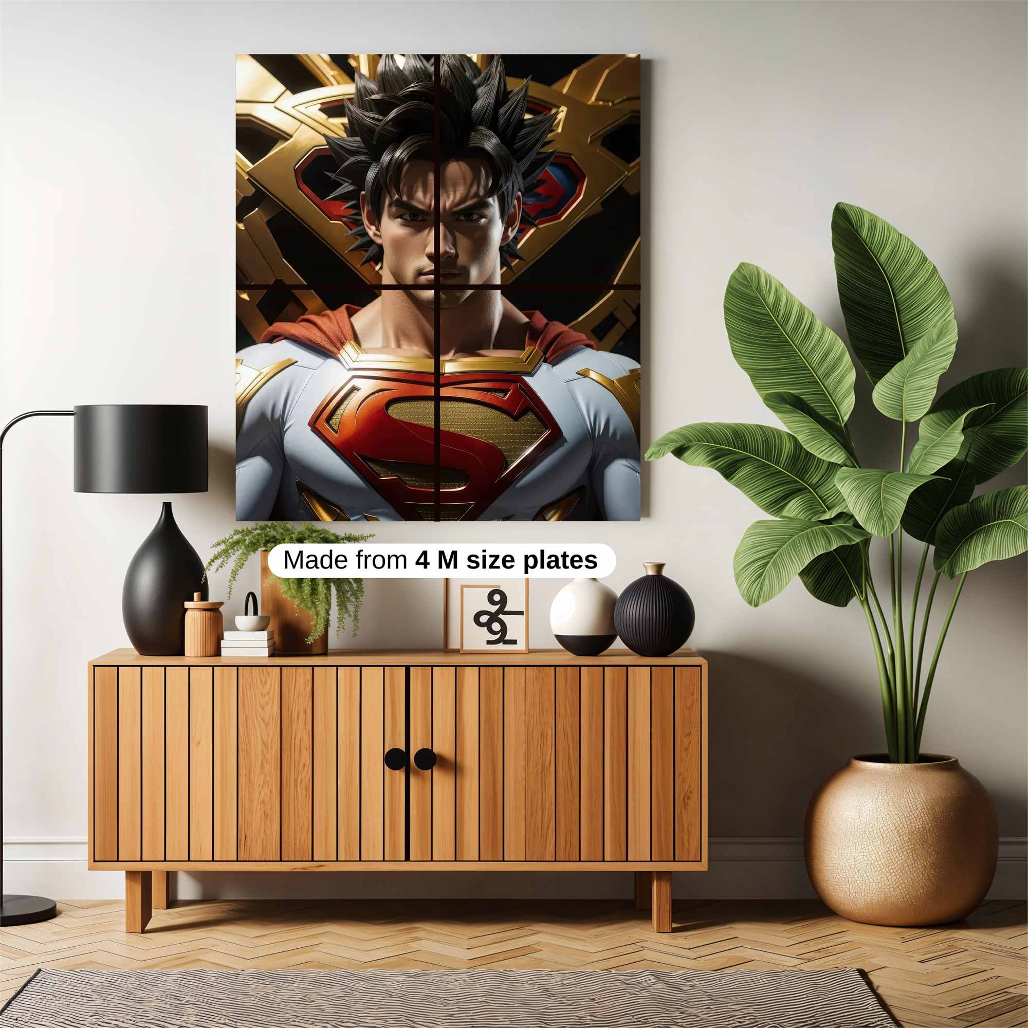 Superman Regal Safe Wall Magnetic / M