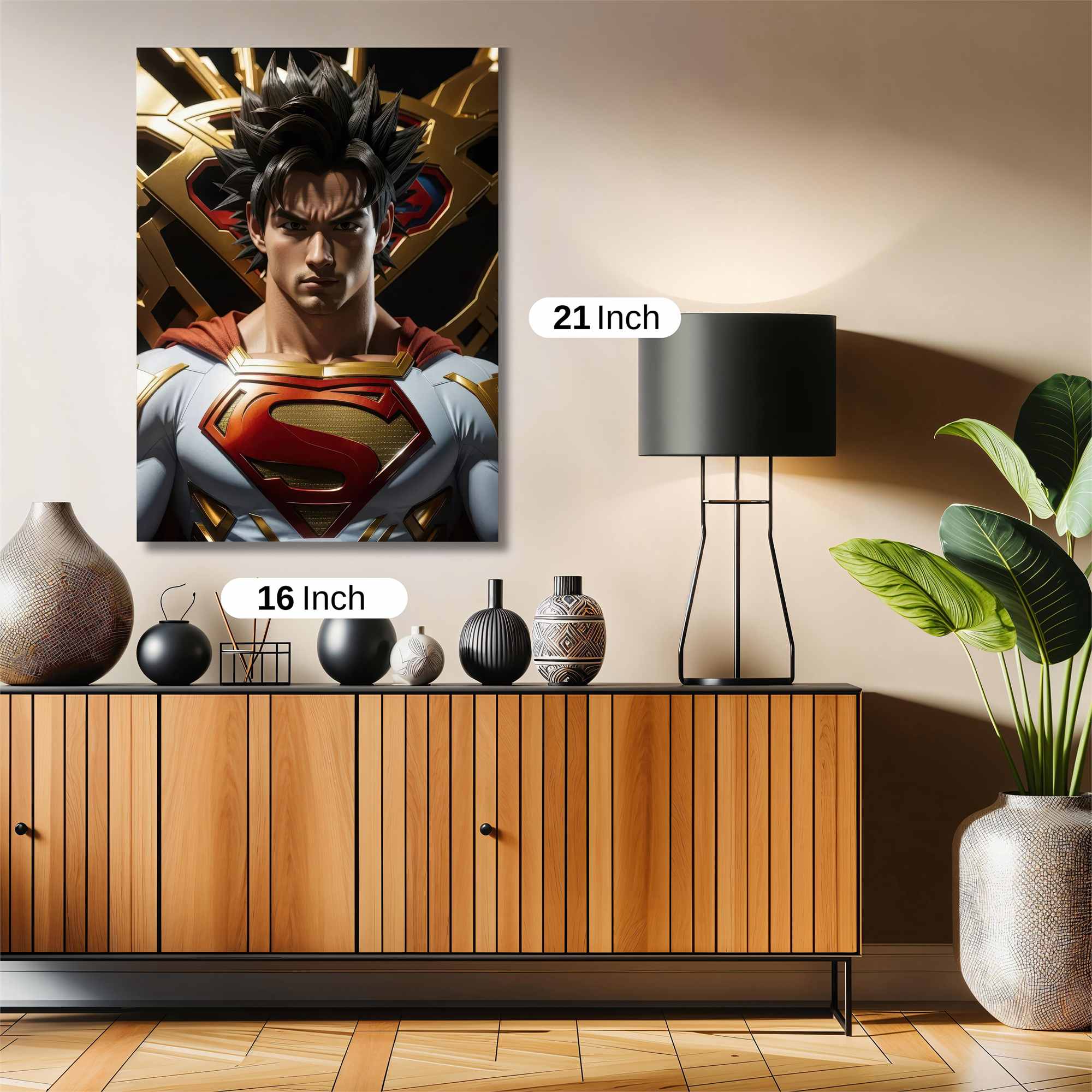 Superman Regal Safe Wall Magnetic / M