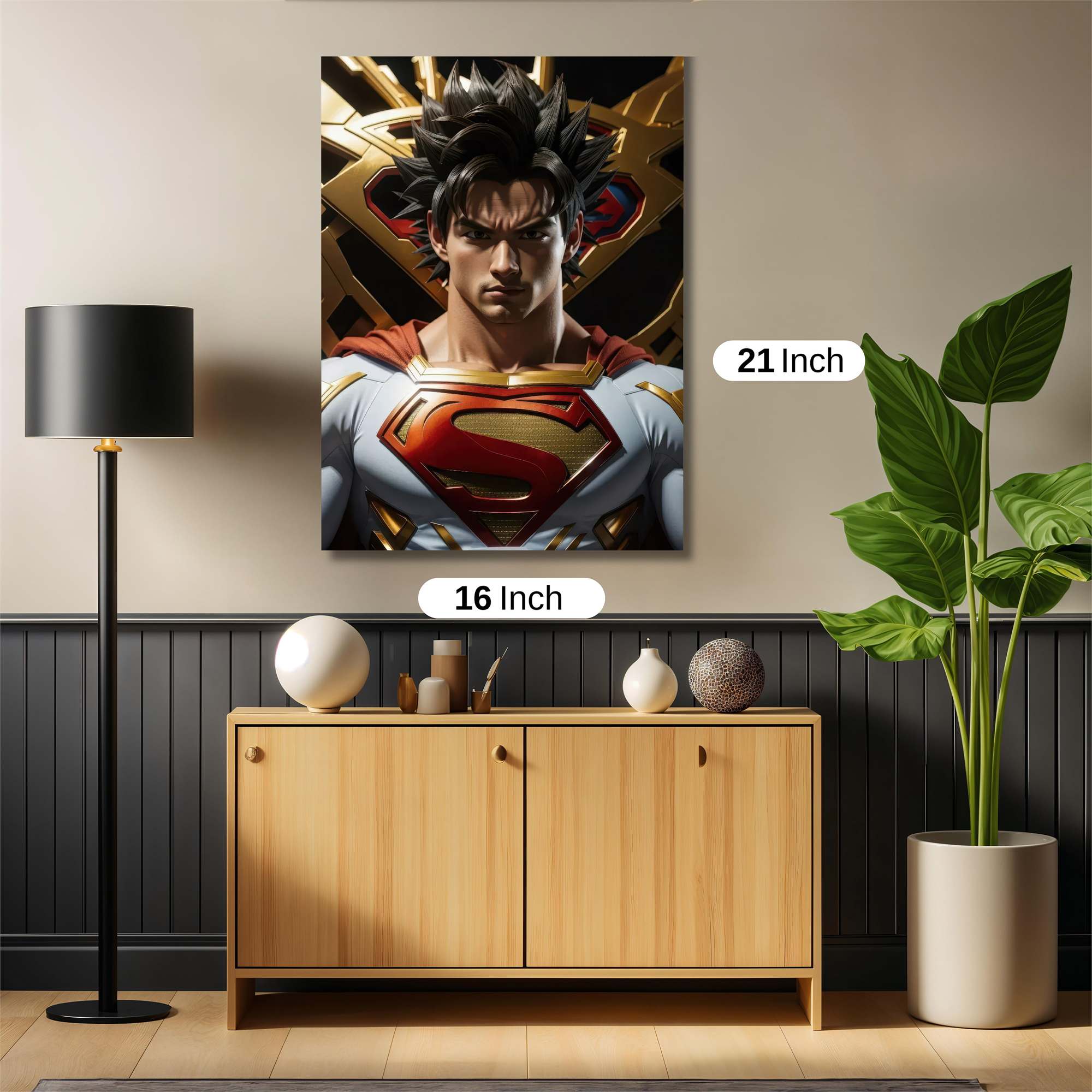 Superman Regal Safe Wall Magnetic / M