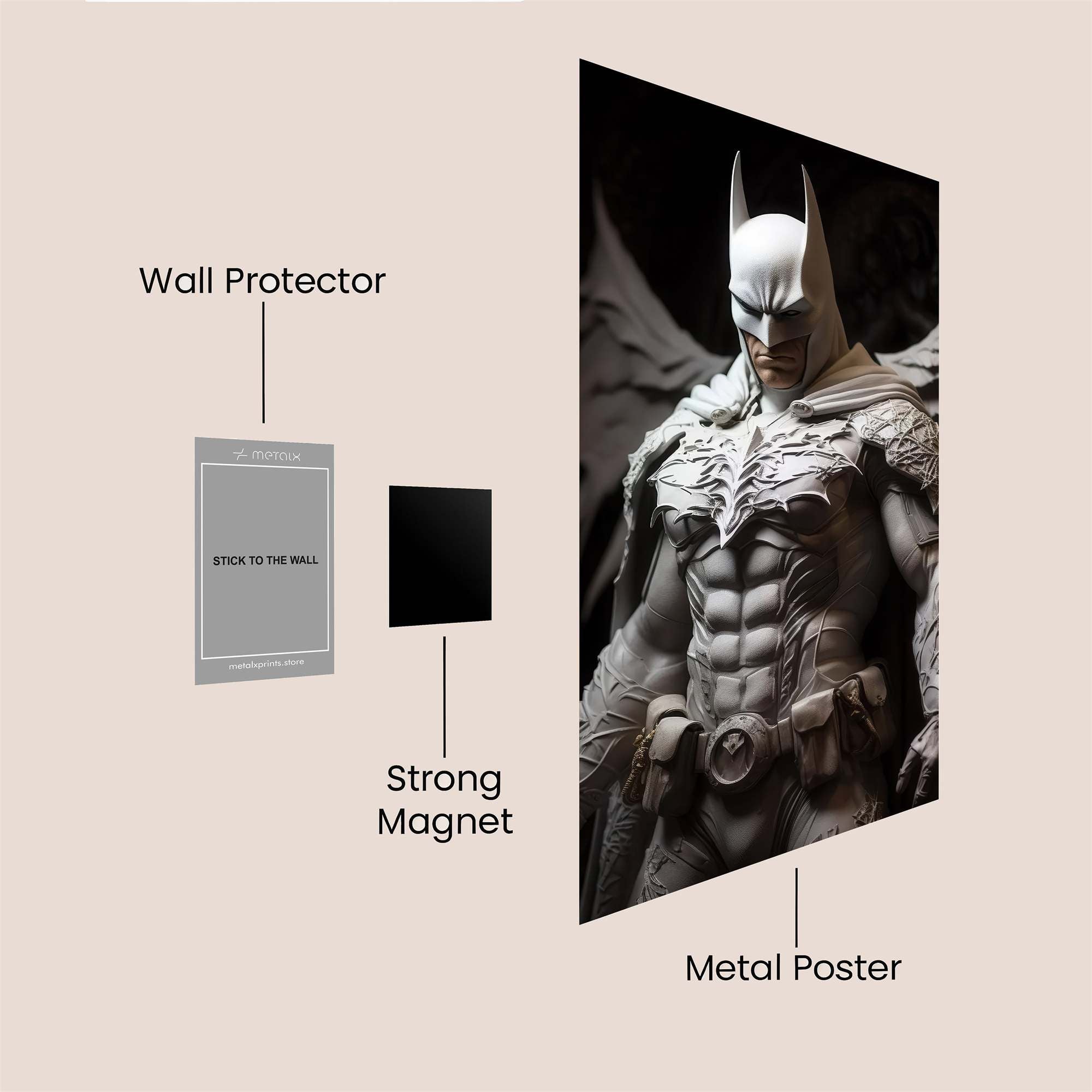 Batman Divine Safe Wall Magnetic / M