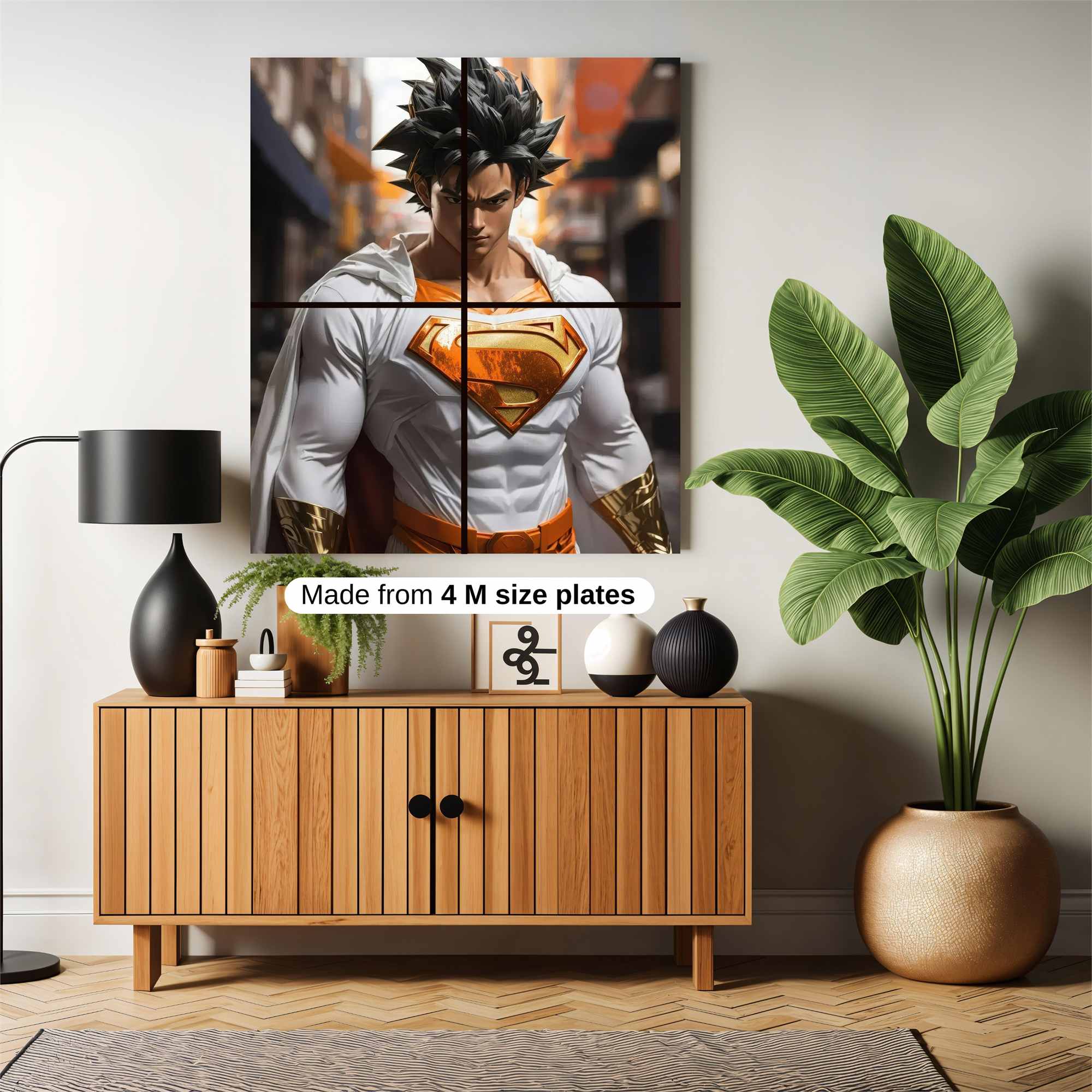 Super Saiyan Safe Wall Magnetic / M