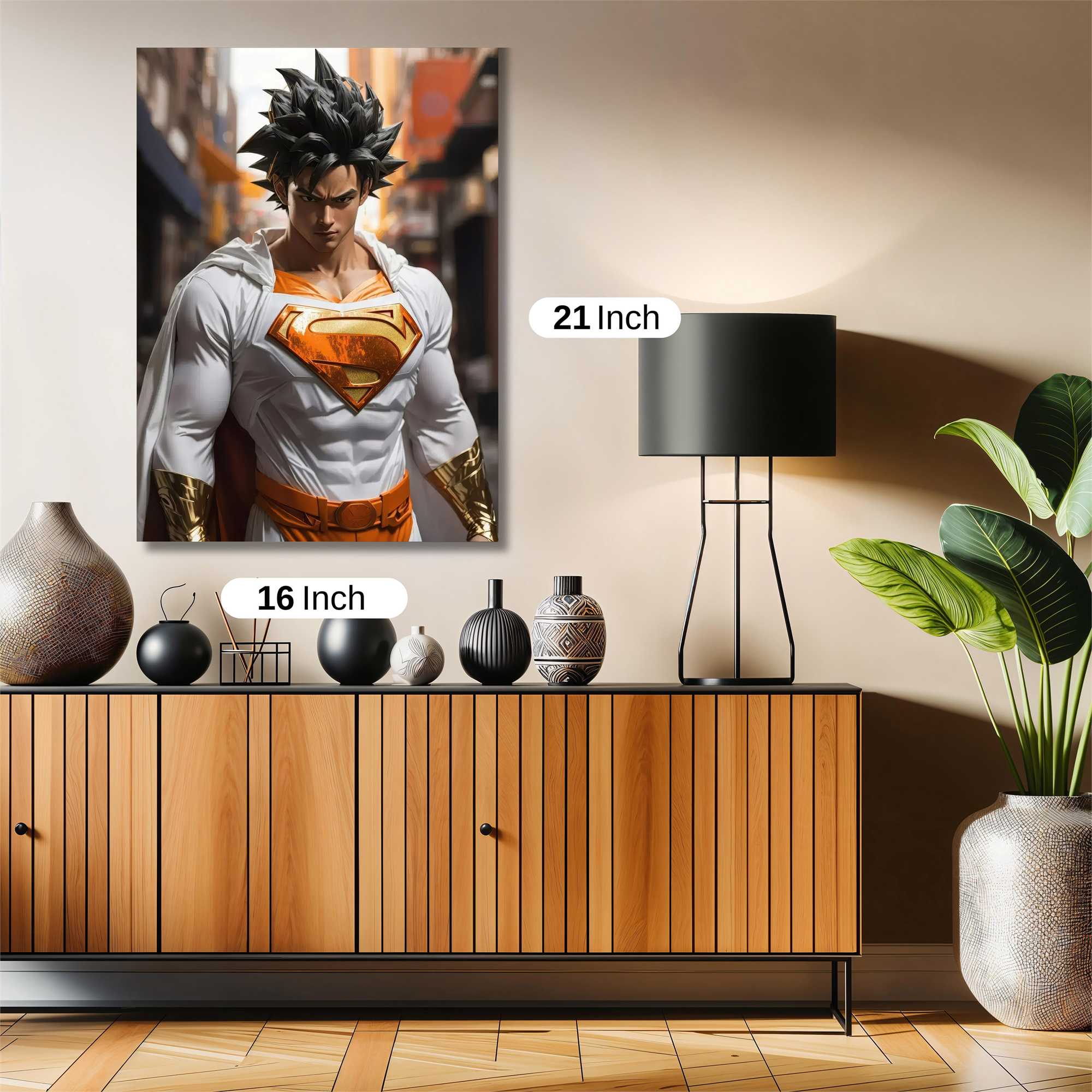 Super Saiyan Safe Wall Magnetic / M