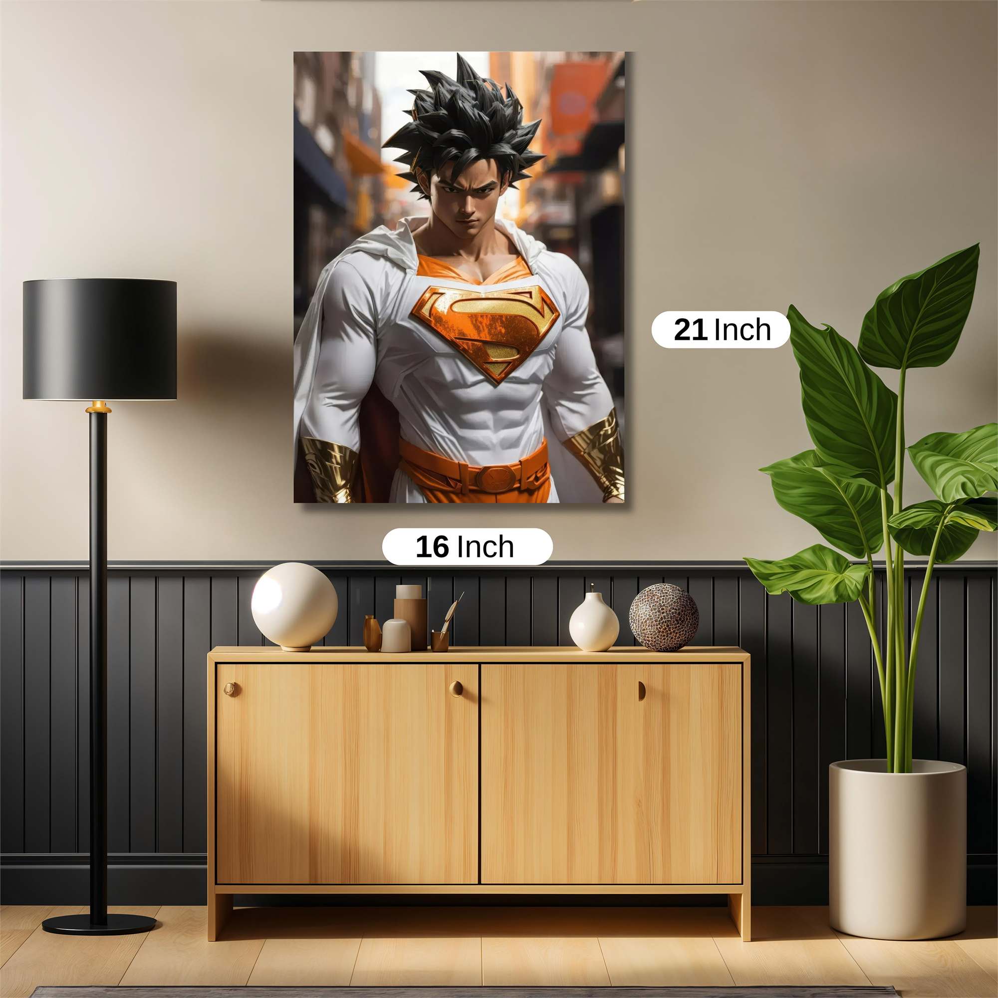 Super Saiyan Safe Wall Magnetic / M