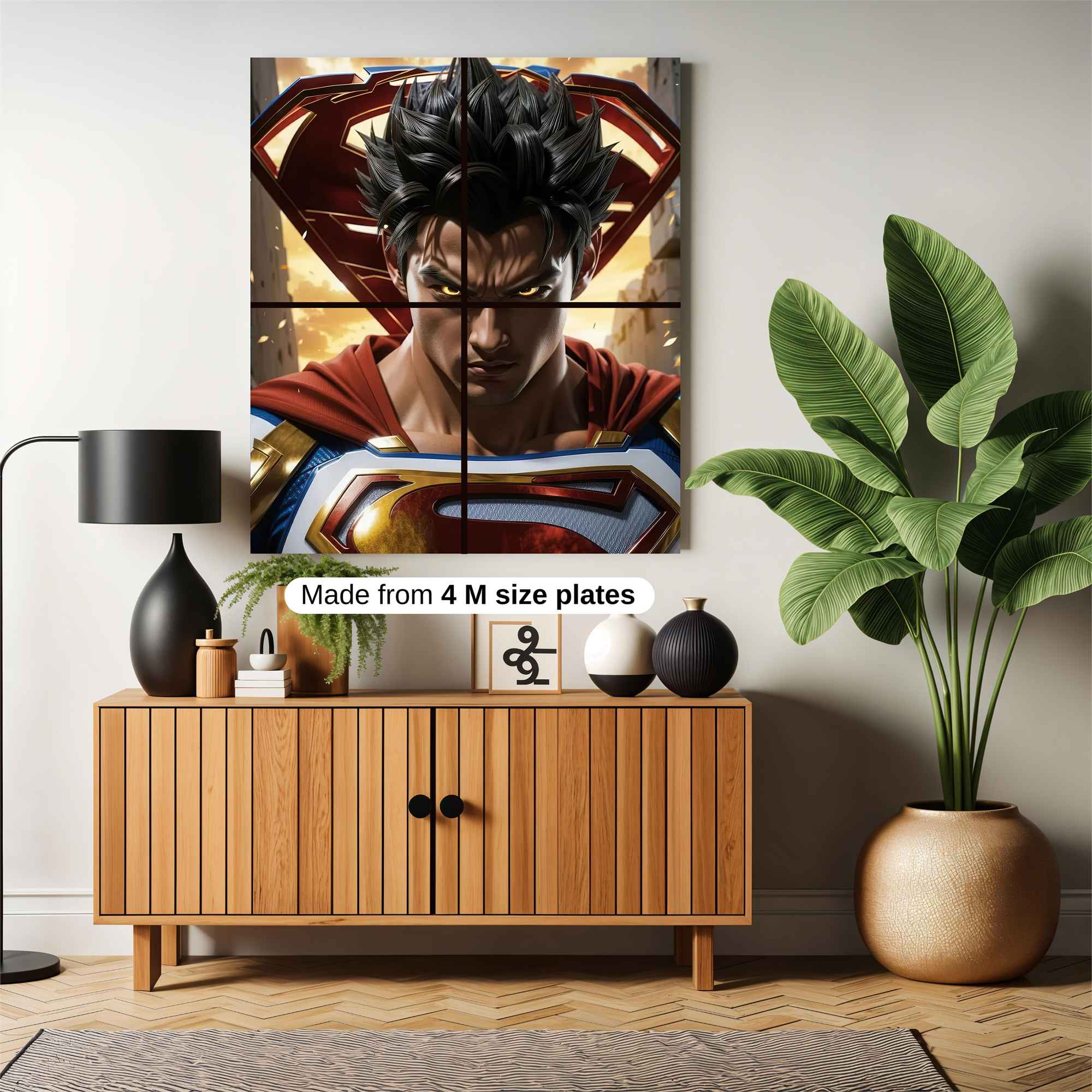 Superman Resolute Safe Wall Magnetic / M