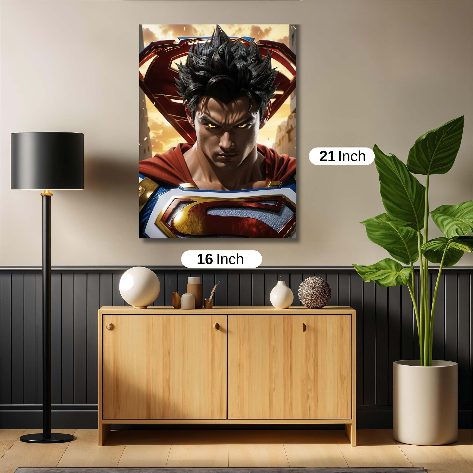 Superman Resolute Safe Wall Magnetic / M