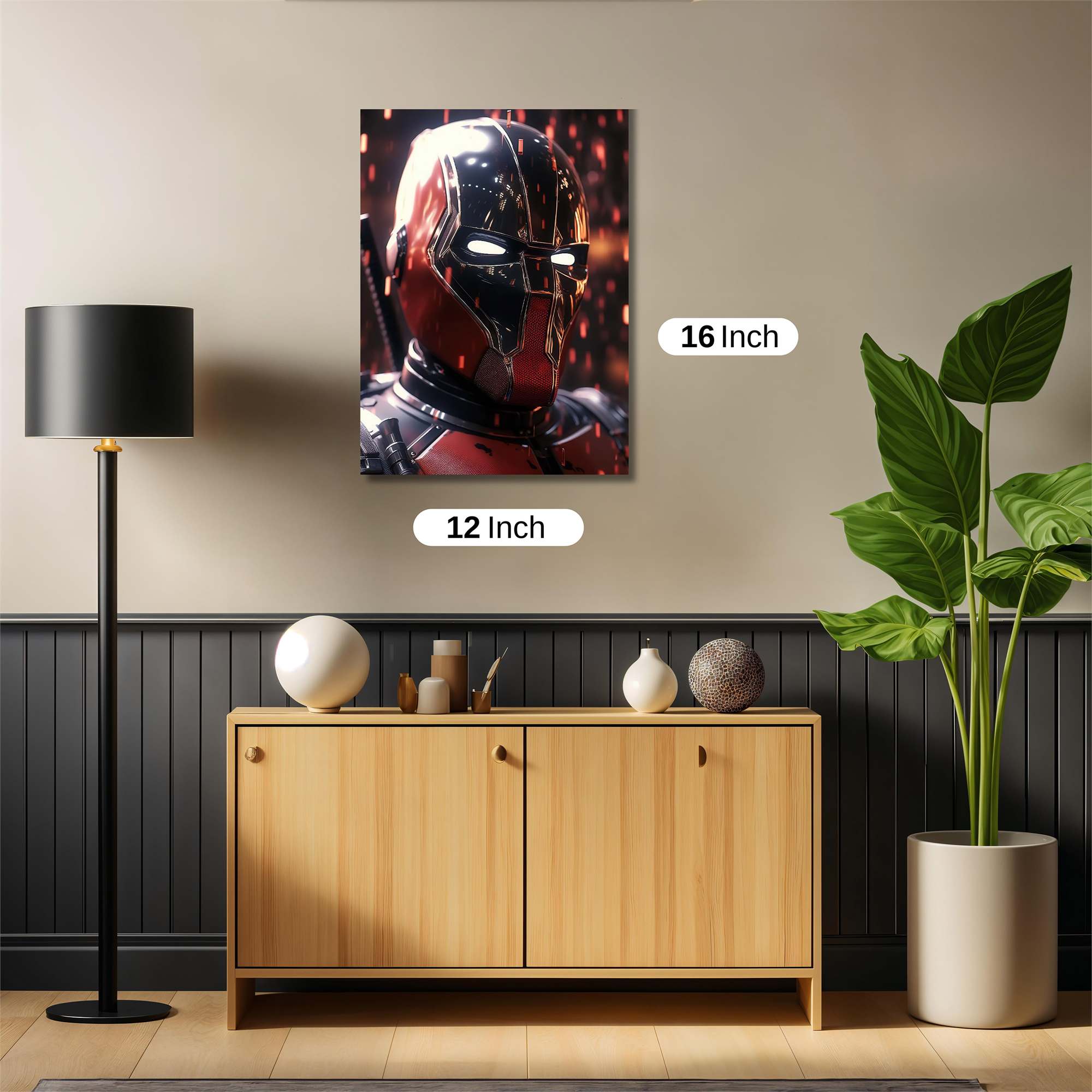 Deadpool Intense Safe Wall Magnetic / M
