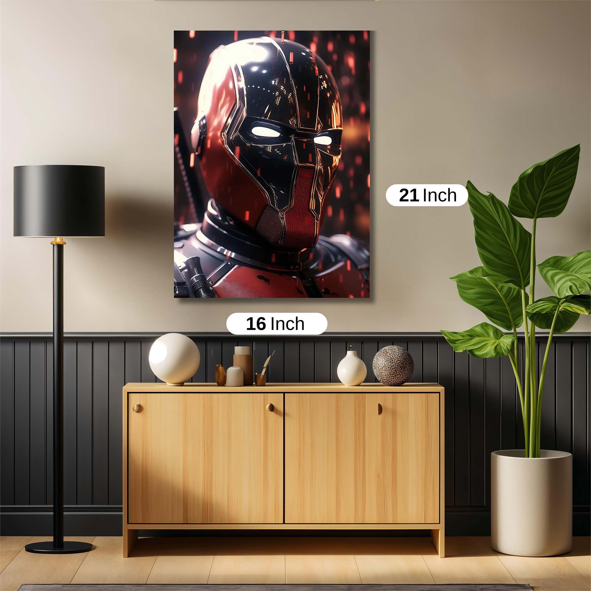 Deadpool Intense Safe Wall Magnetic / M