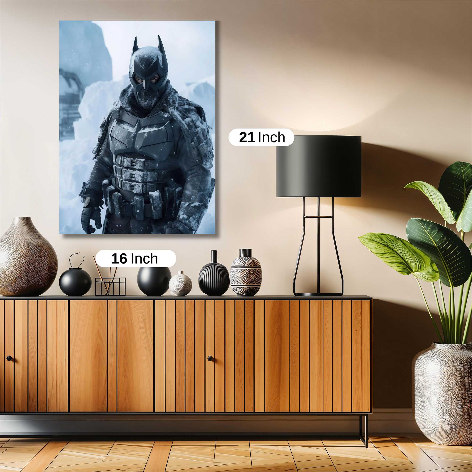 Batman Frostbound Safe Wall Magnetic / M
