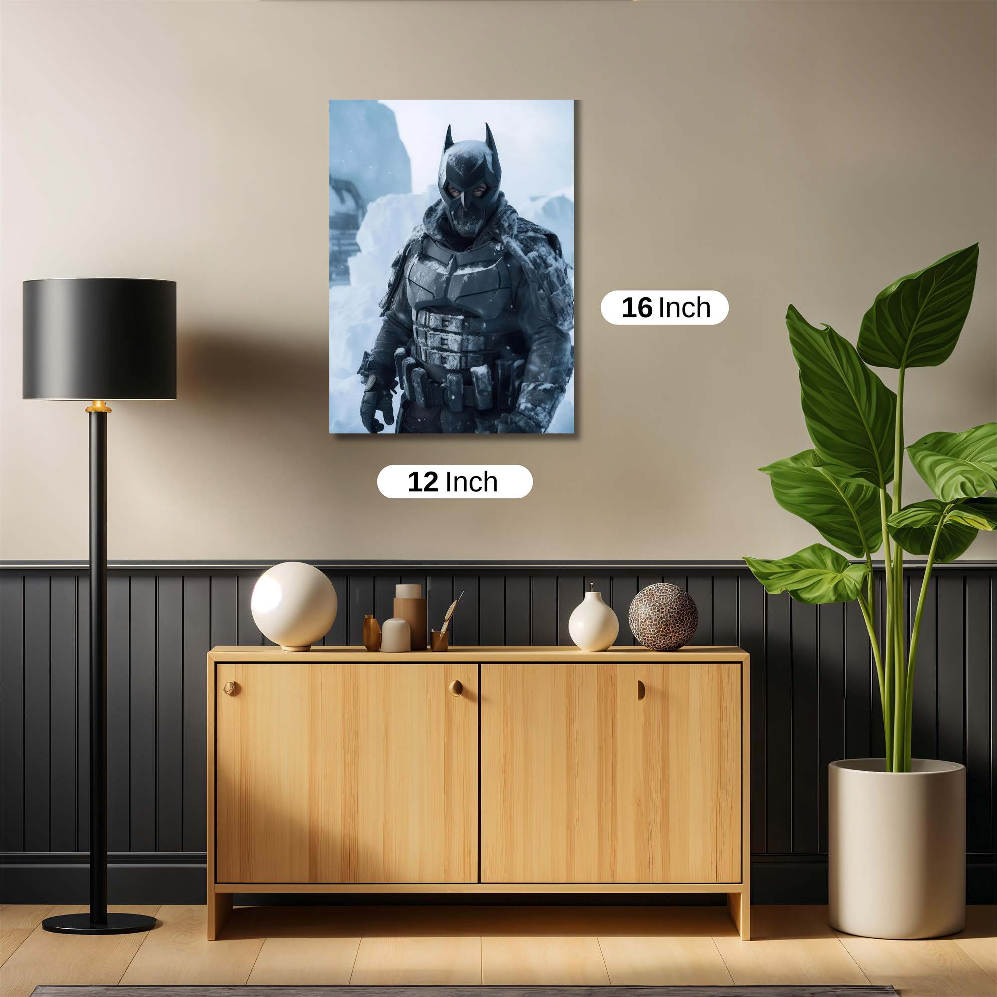 Batman Frostbound Safe Wall Magnetic / M