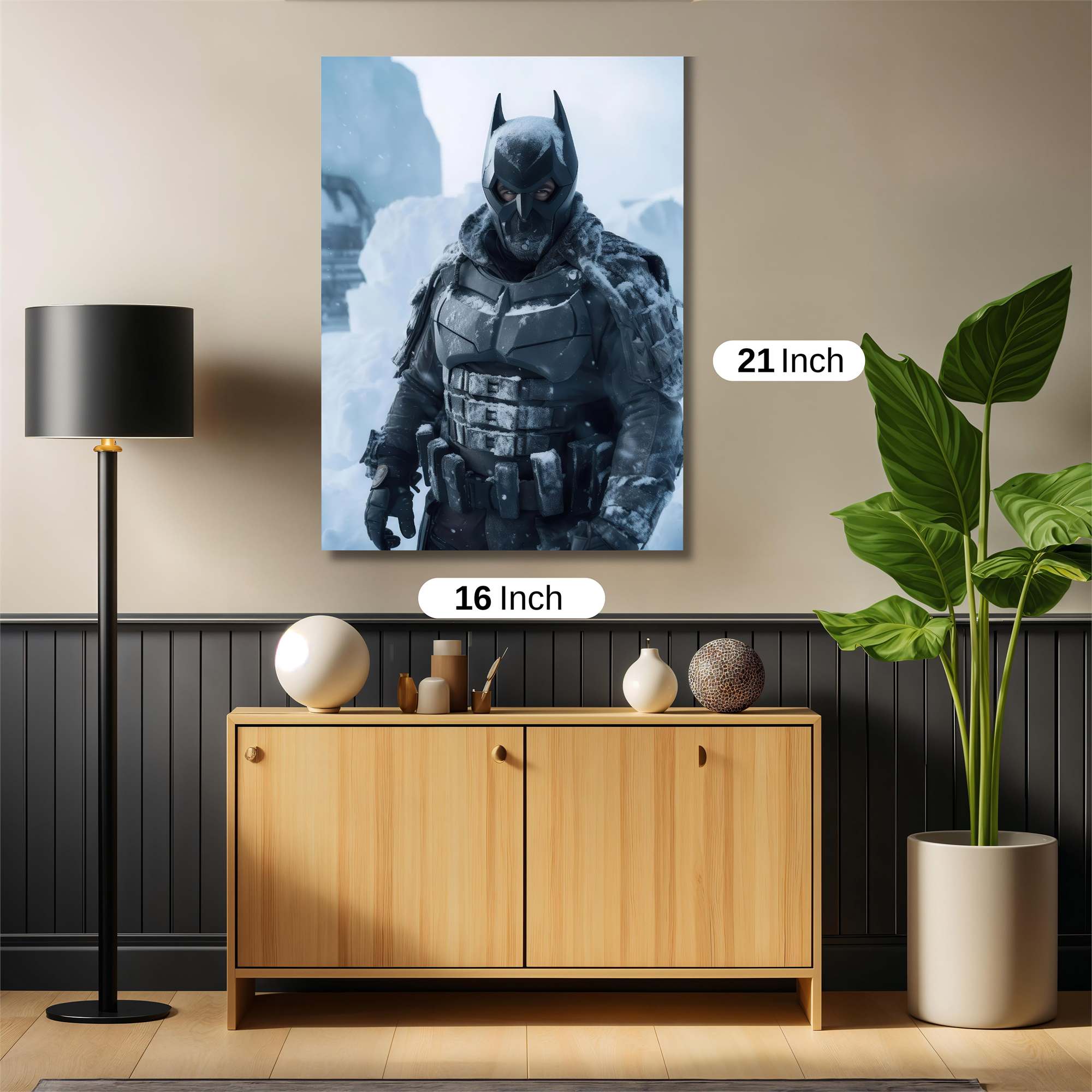 Batman Frostbound Safe Wall Magnetic / M