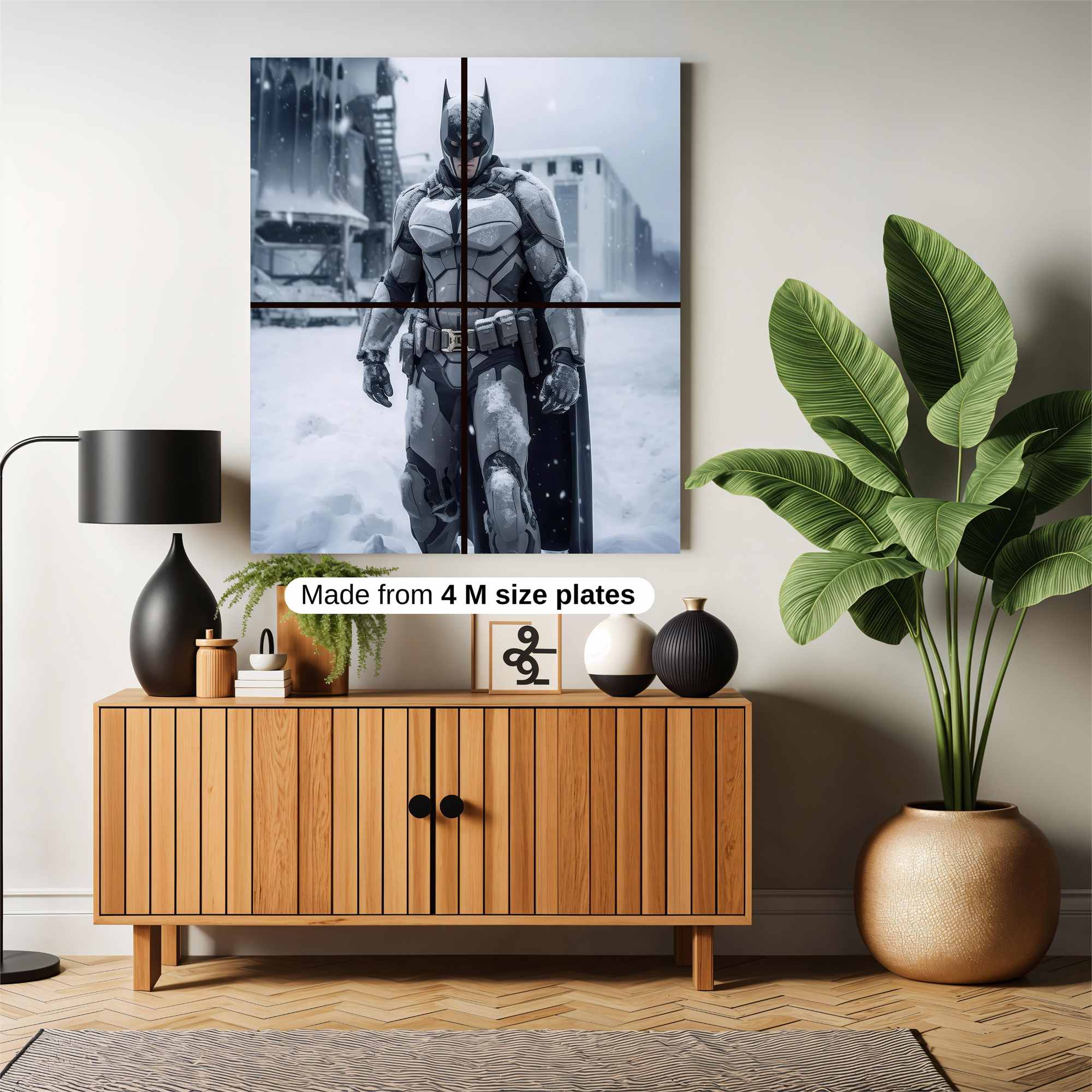 Batman Frostbound Safe Wall Magnetic / M