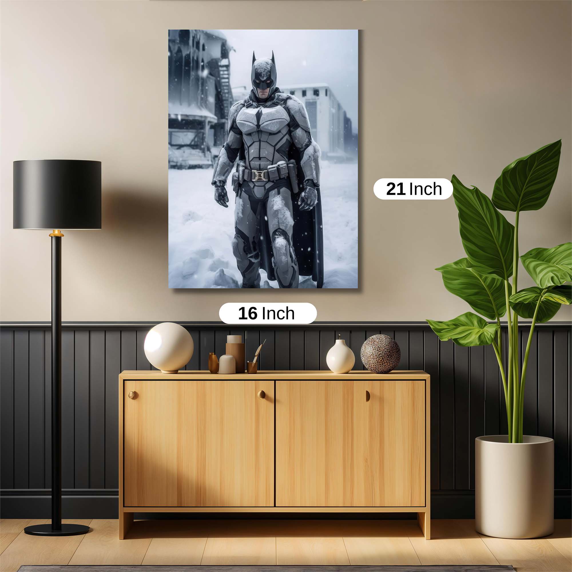 Batman Frostbound Safe Wall Magnetic / M