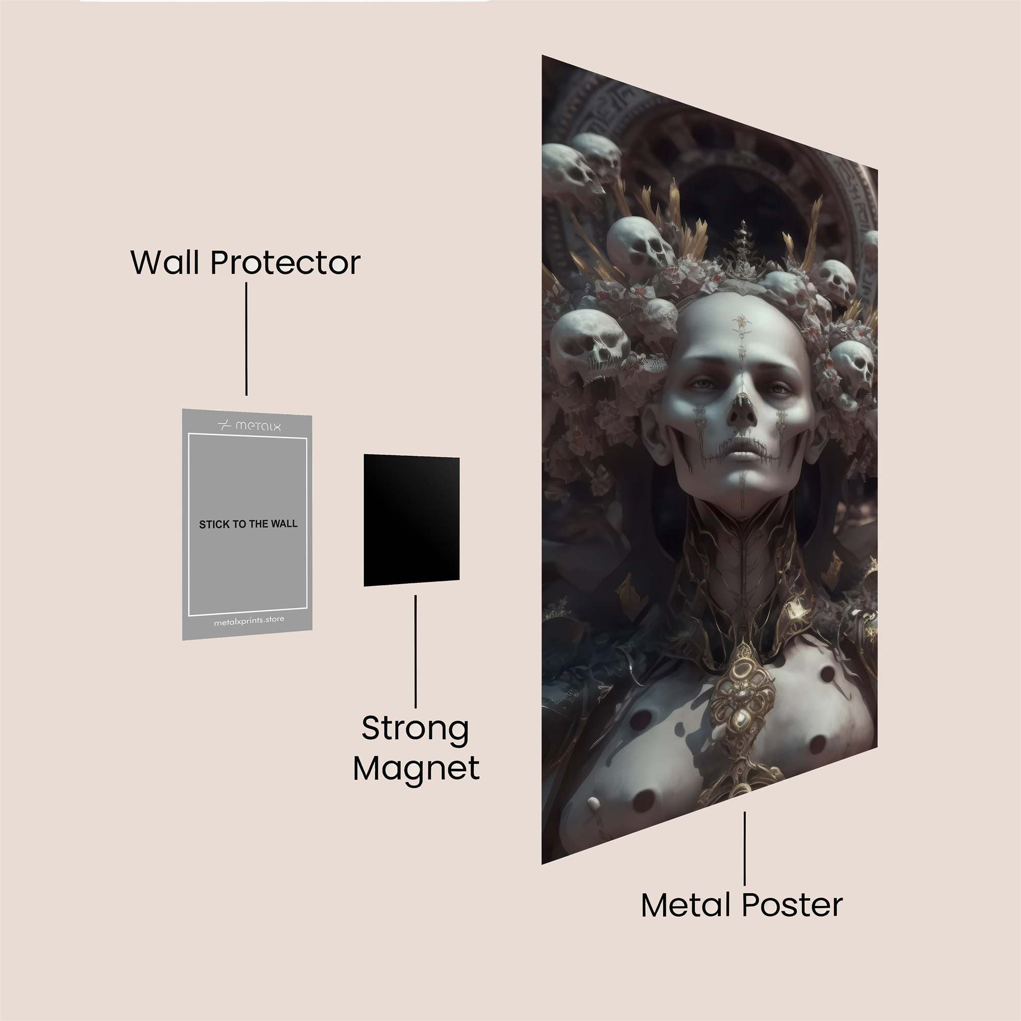 Angel Macabre Safe Wall Magnetic / M
