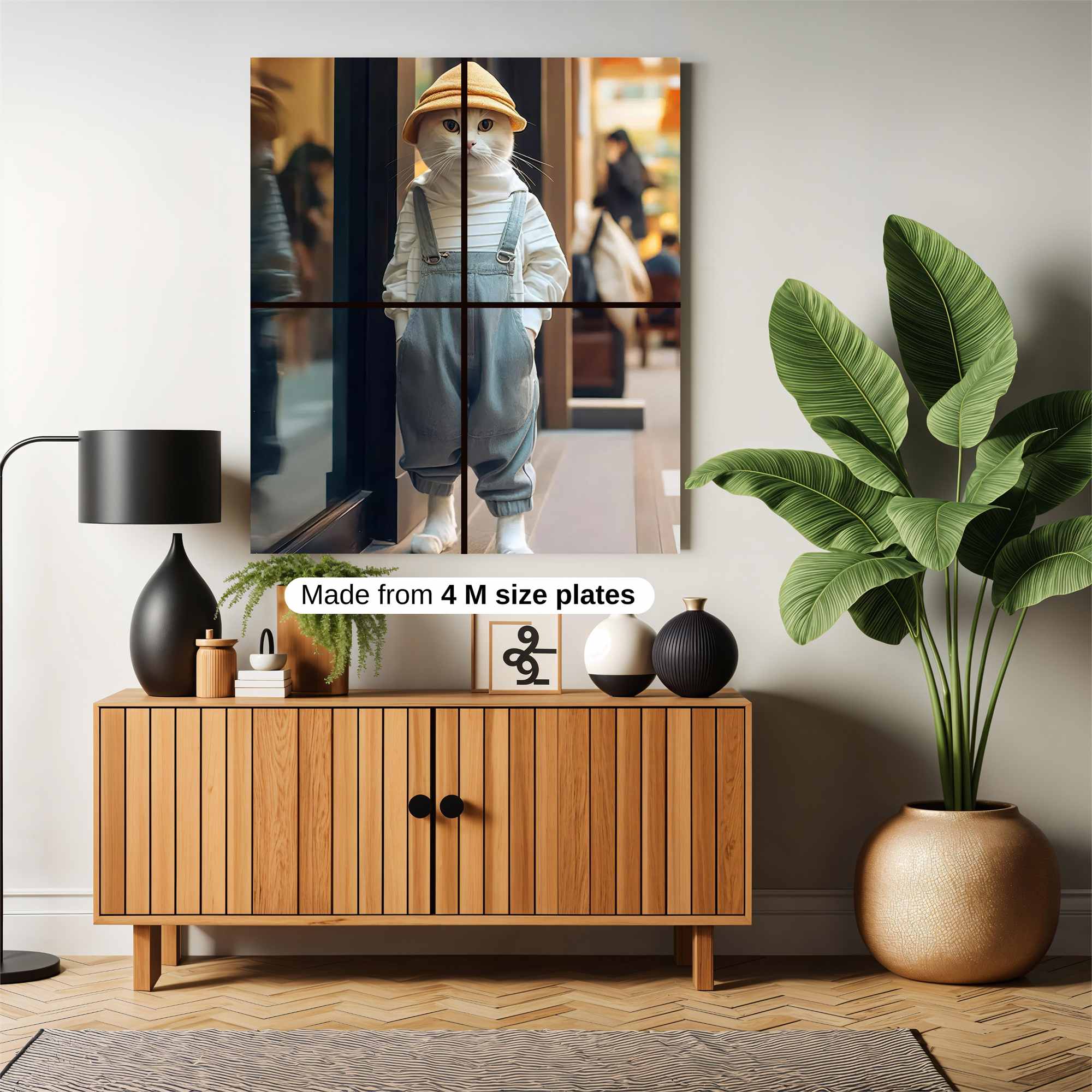 Cat Quirk Safe Wall Magnetic / M