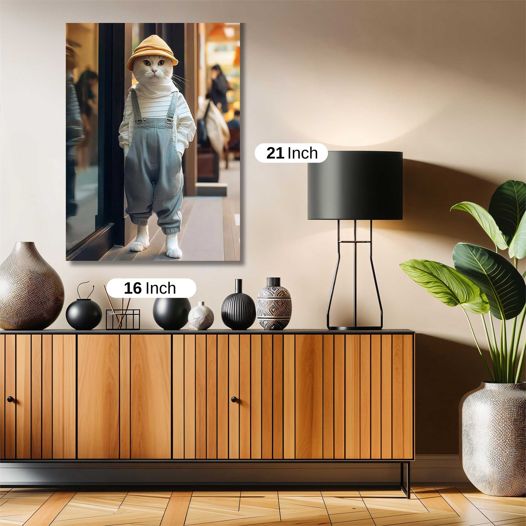 Cat Quirk Safe Wall Magnetic / M