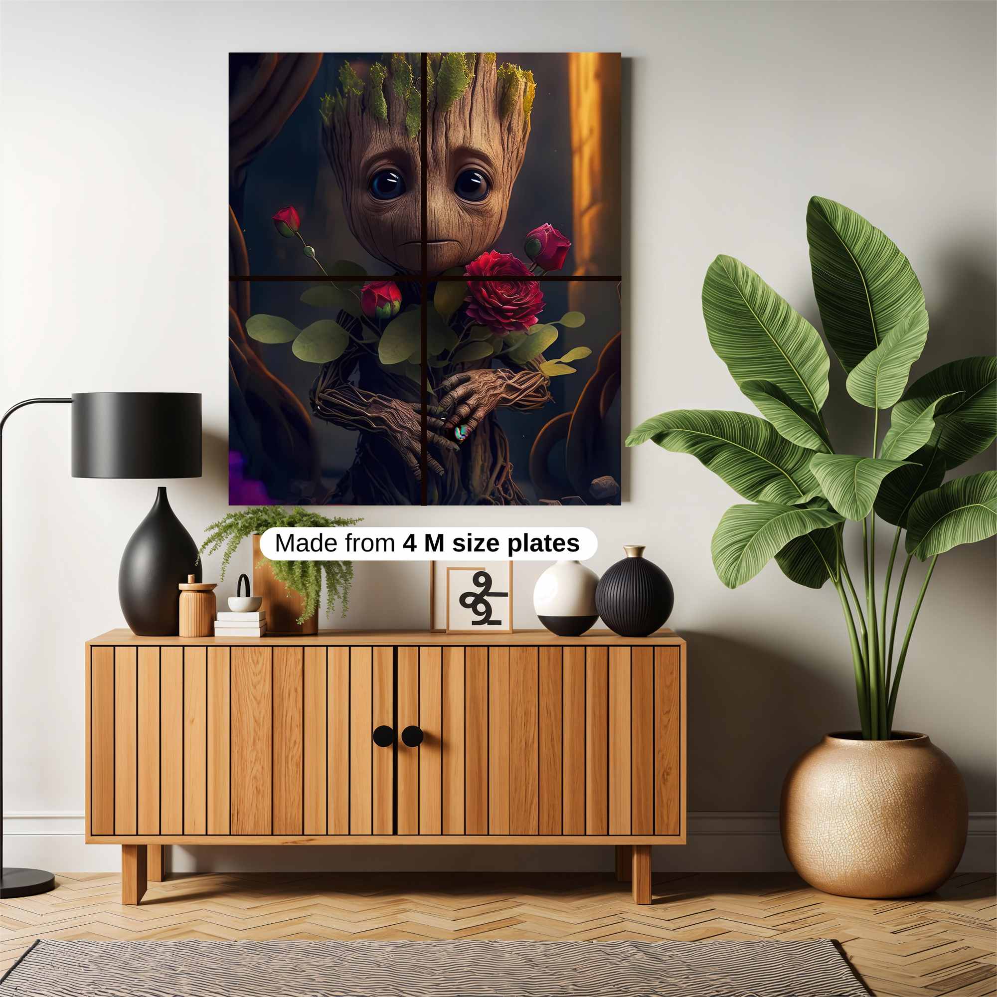 Groot Melancholy Safe Wall Magnetic / M