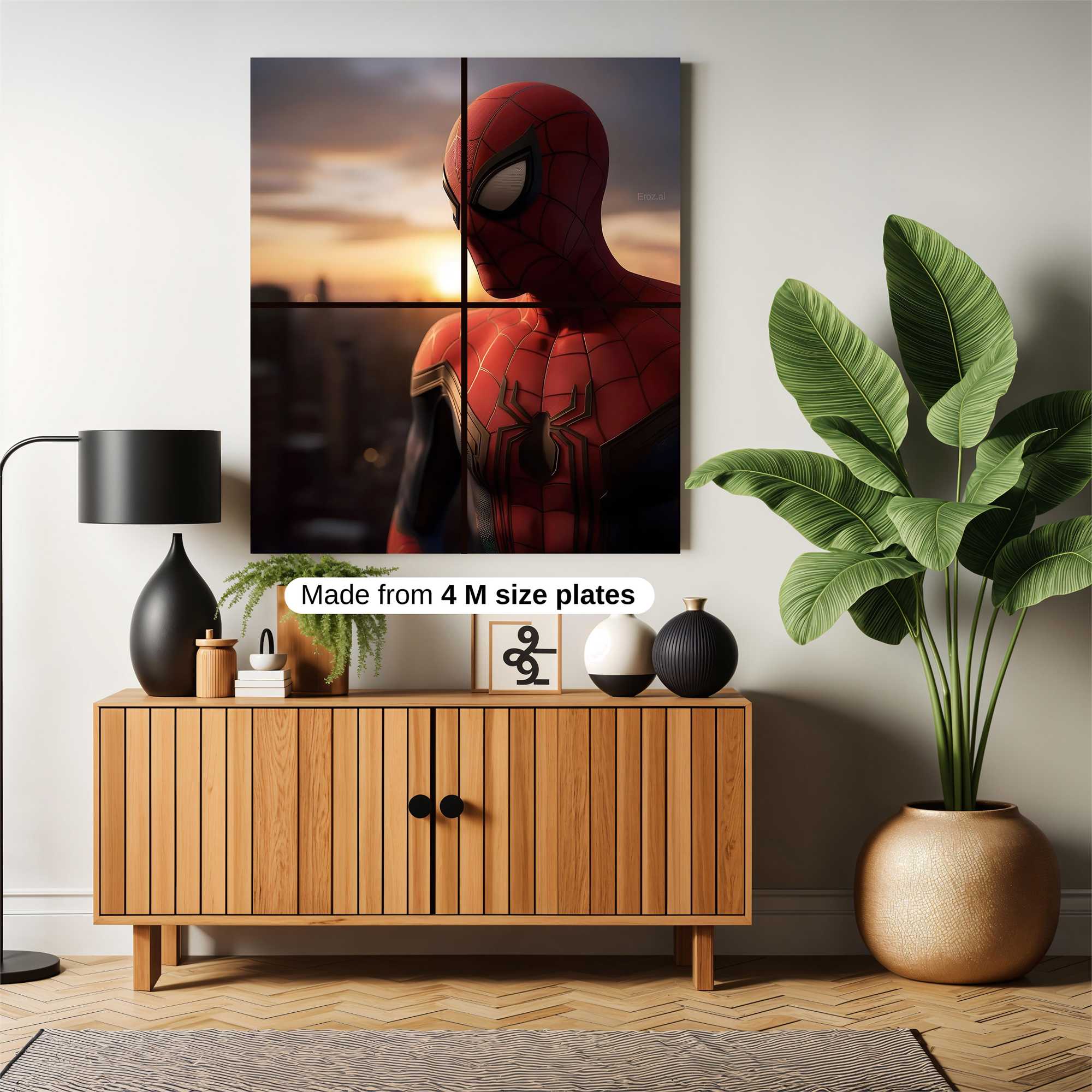Spider Twilight Safe Wall Magnetic / M