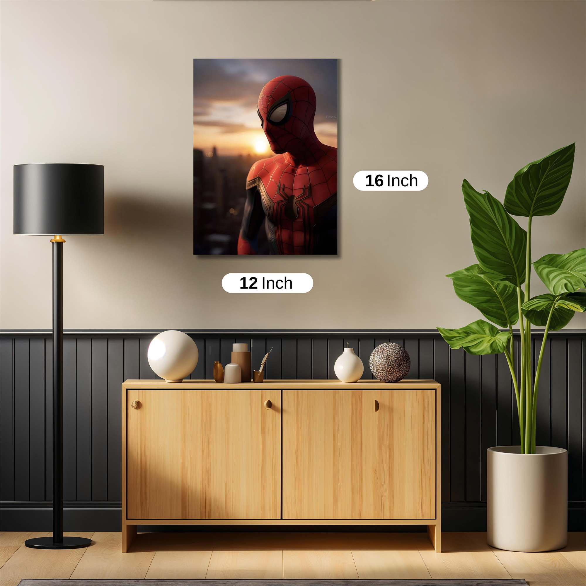 Spider Twilight Safe Wall Magnetic / M