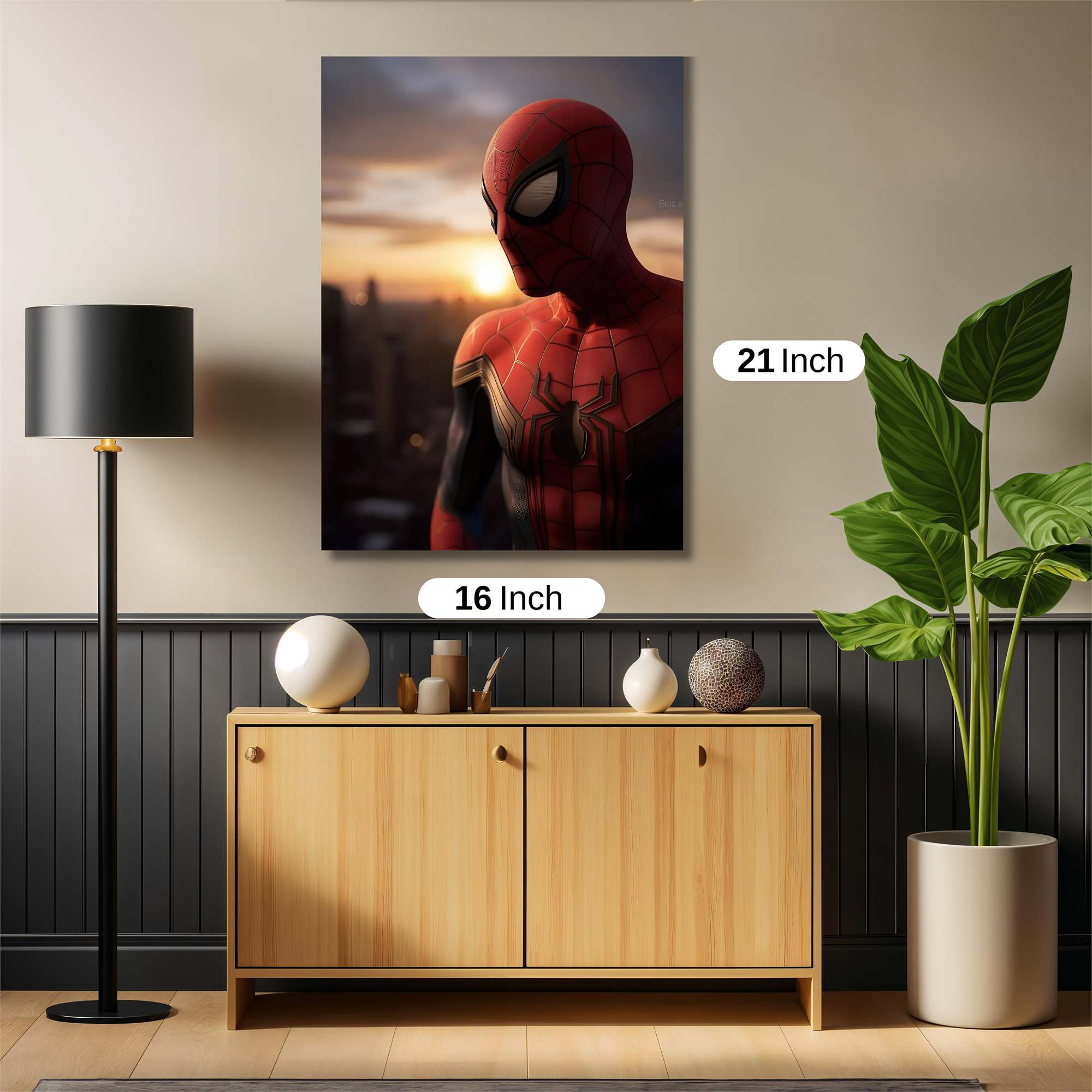 Spider Twilight Safe Wall Magnetic / M