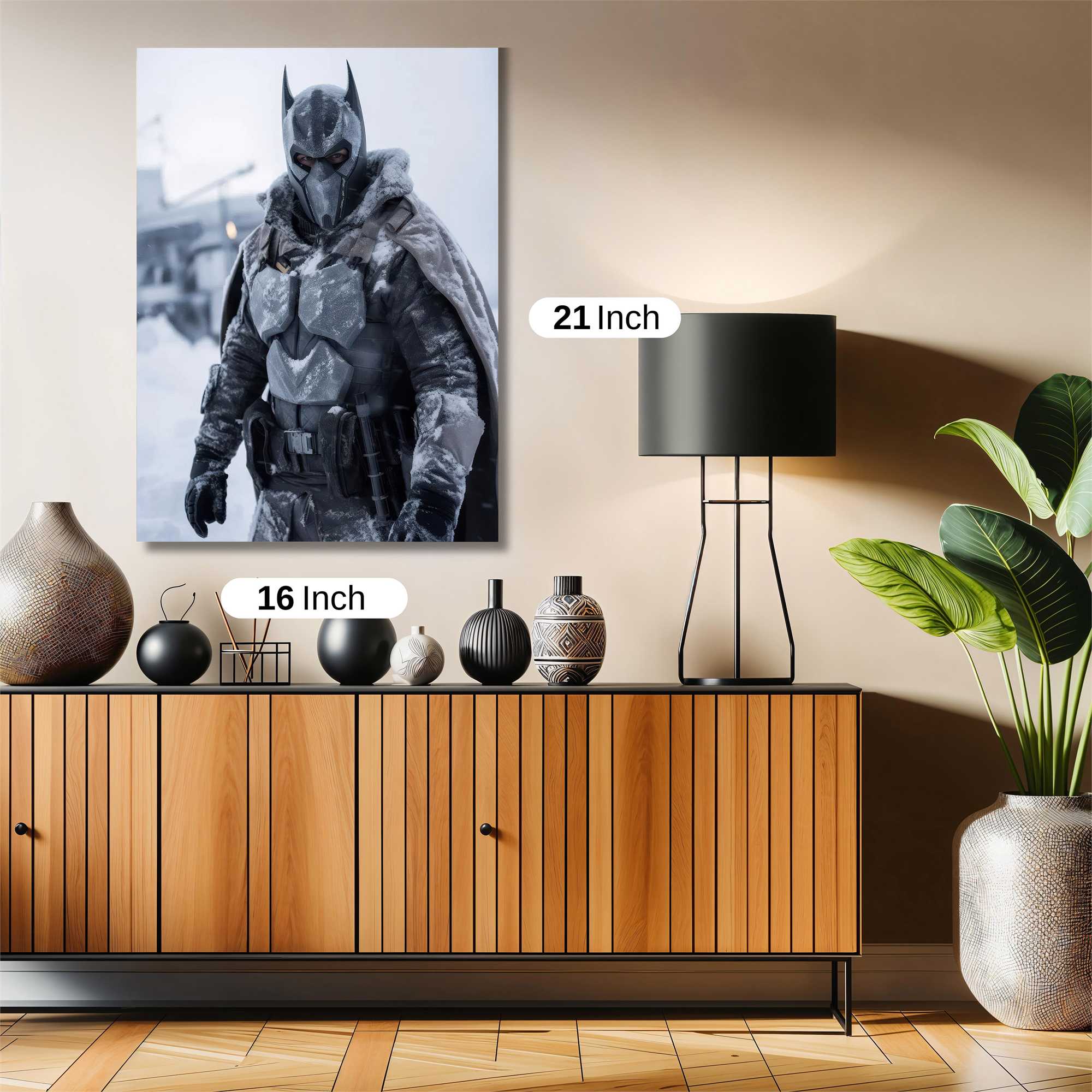 Batman Frigid Safe Wall Magnetic / M