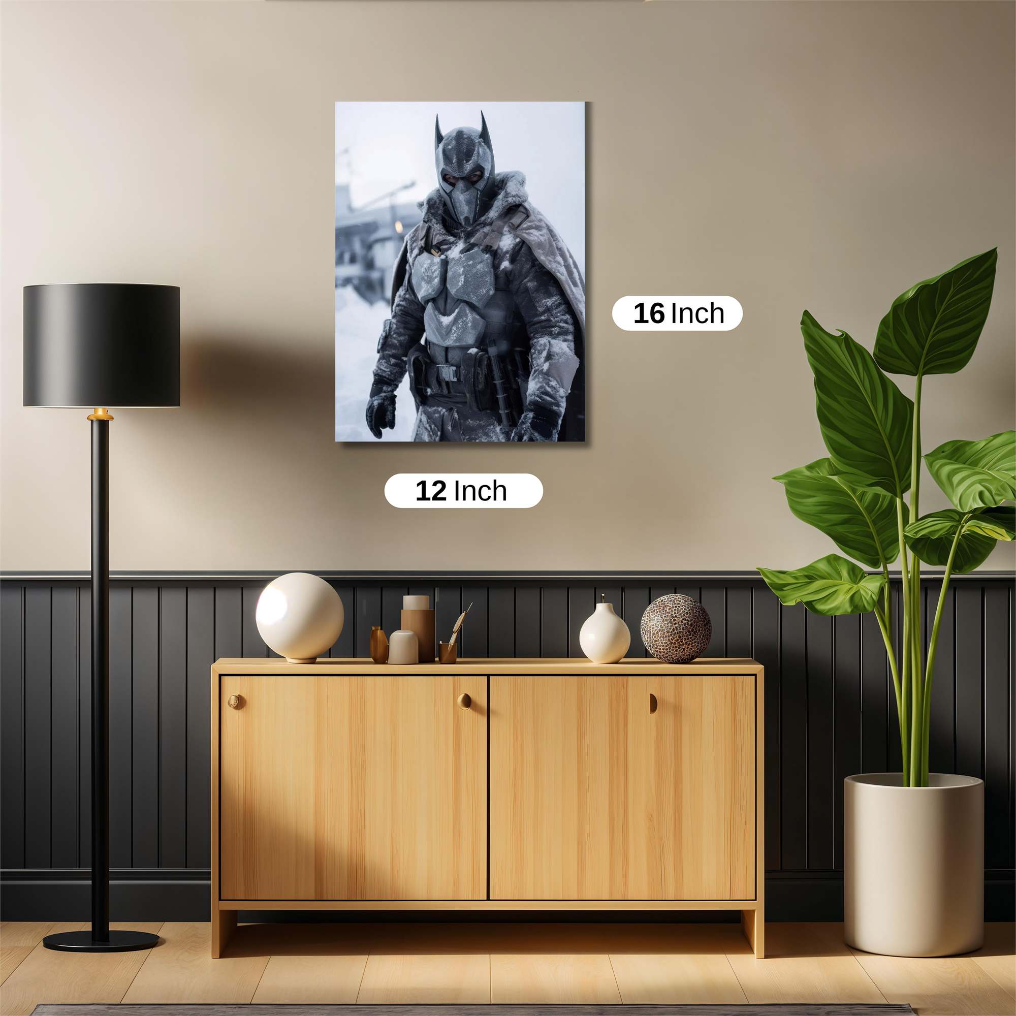 Batman Frigid Safe Wall Magnetic / M