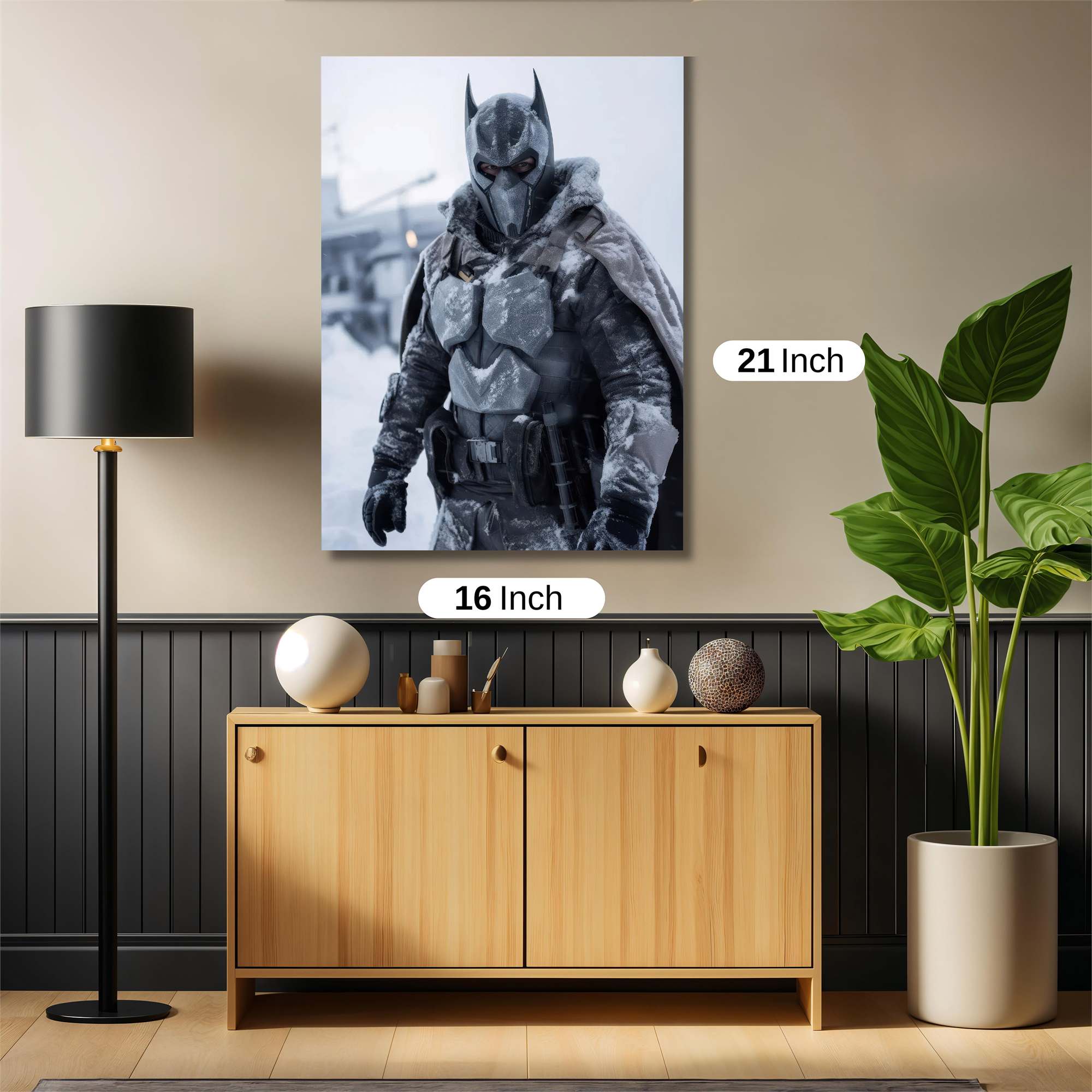 Batman Frigid Safe Wall Magnetic / M