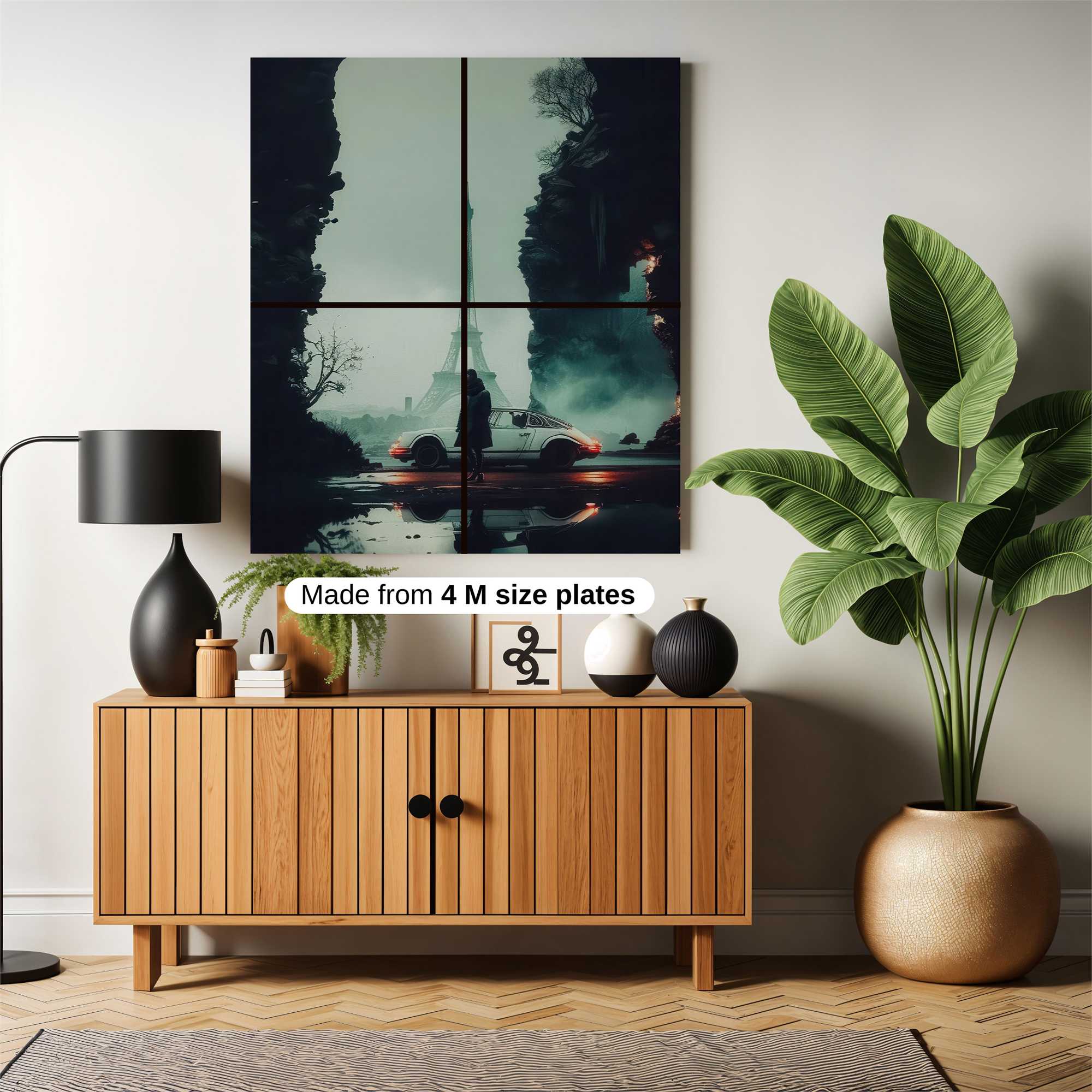 Eiffel Enigma Safe Wall Magnetic / M