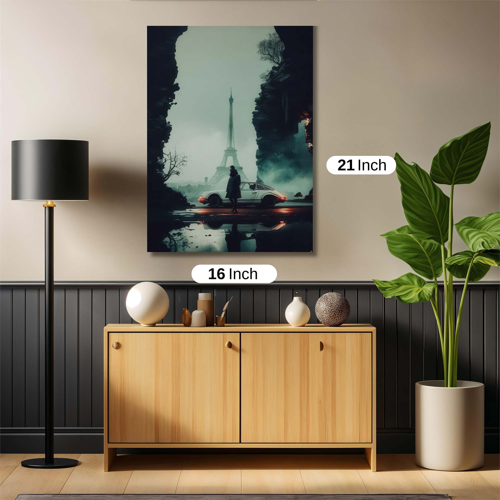 Eiffel Enigma Safe Wall Magnetic / M