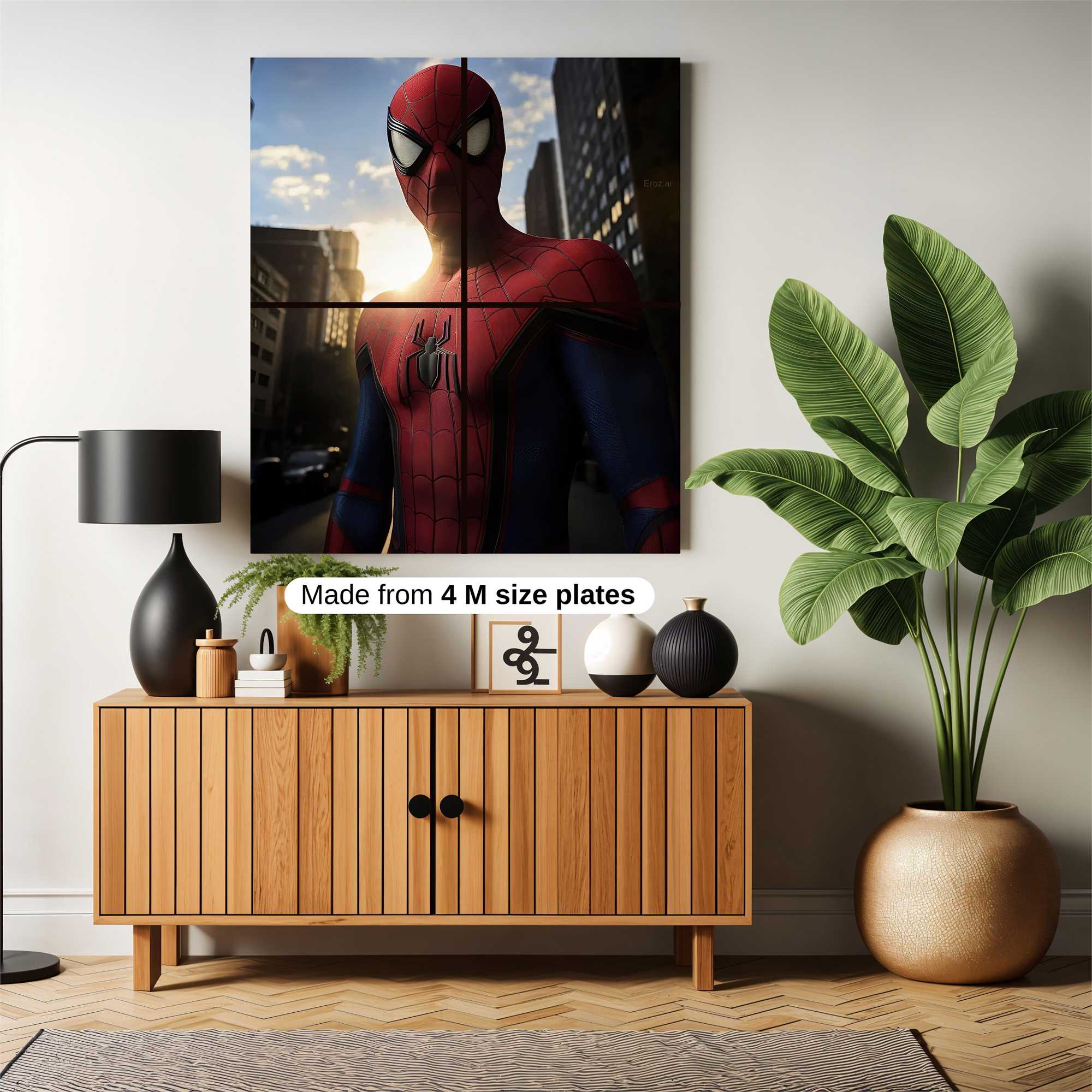 Spider Twilight Safe Wall Magnetic / M