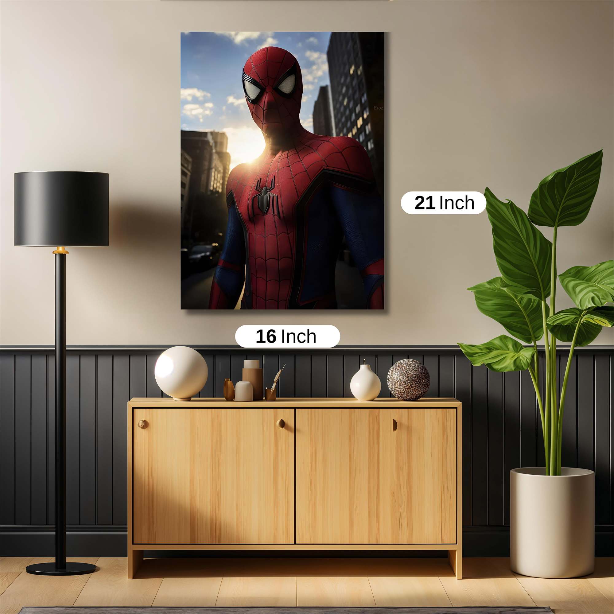 Spider Twilight Safe Wall Magnetic / M