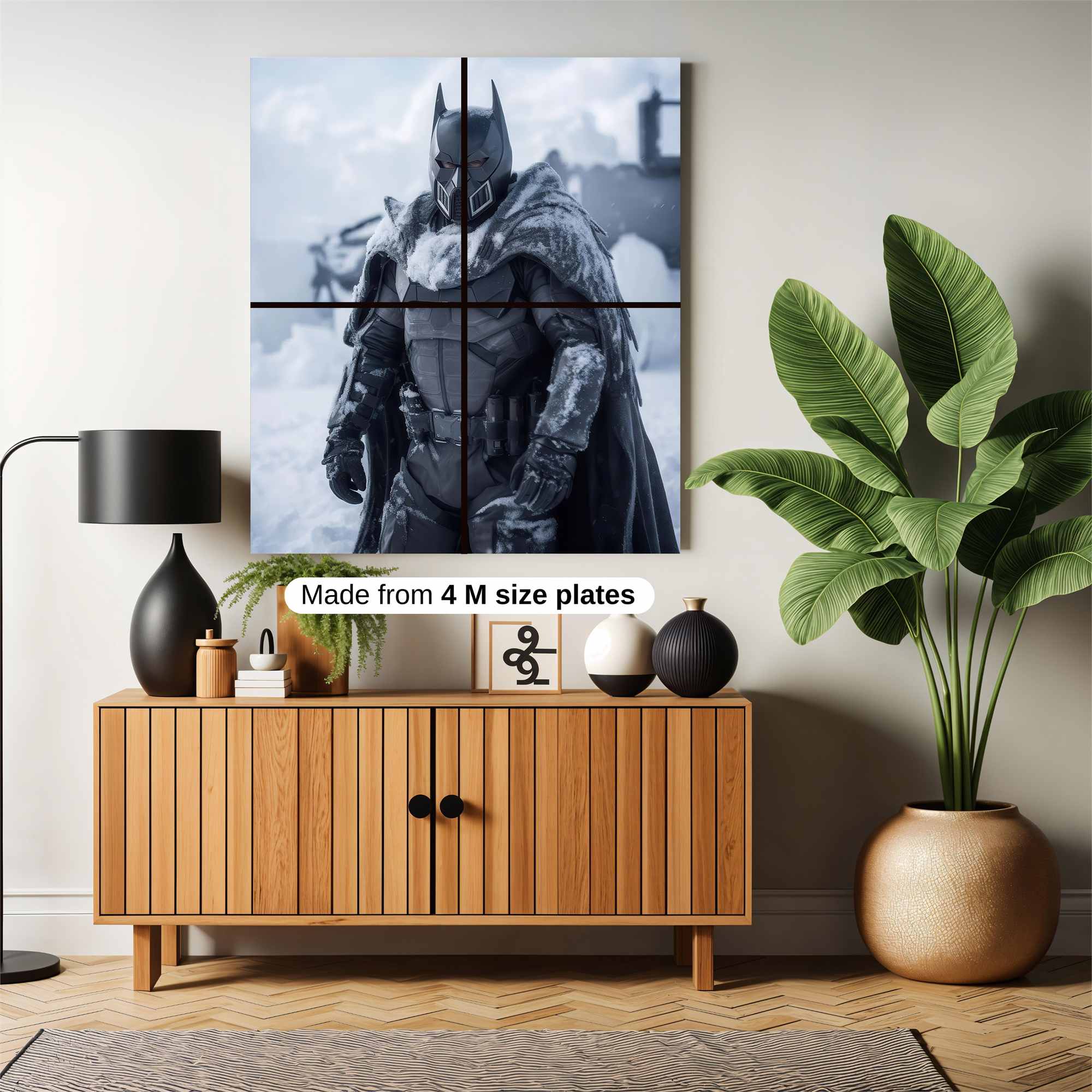 Batman Frostbound Safe Wall Magnetic / M