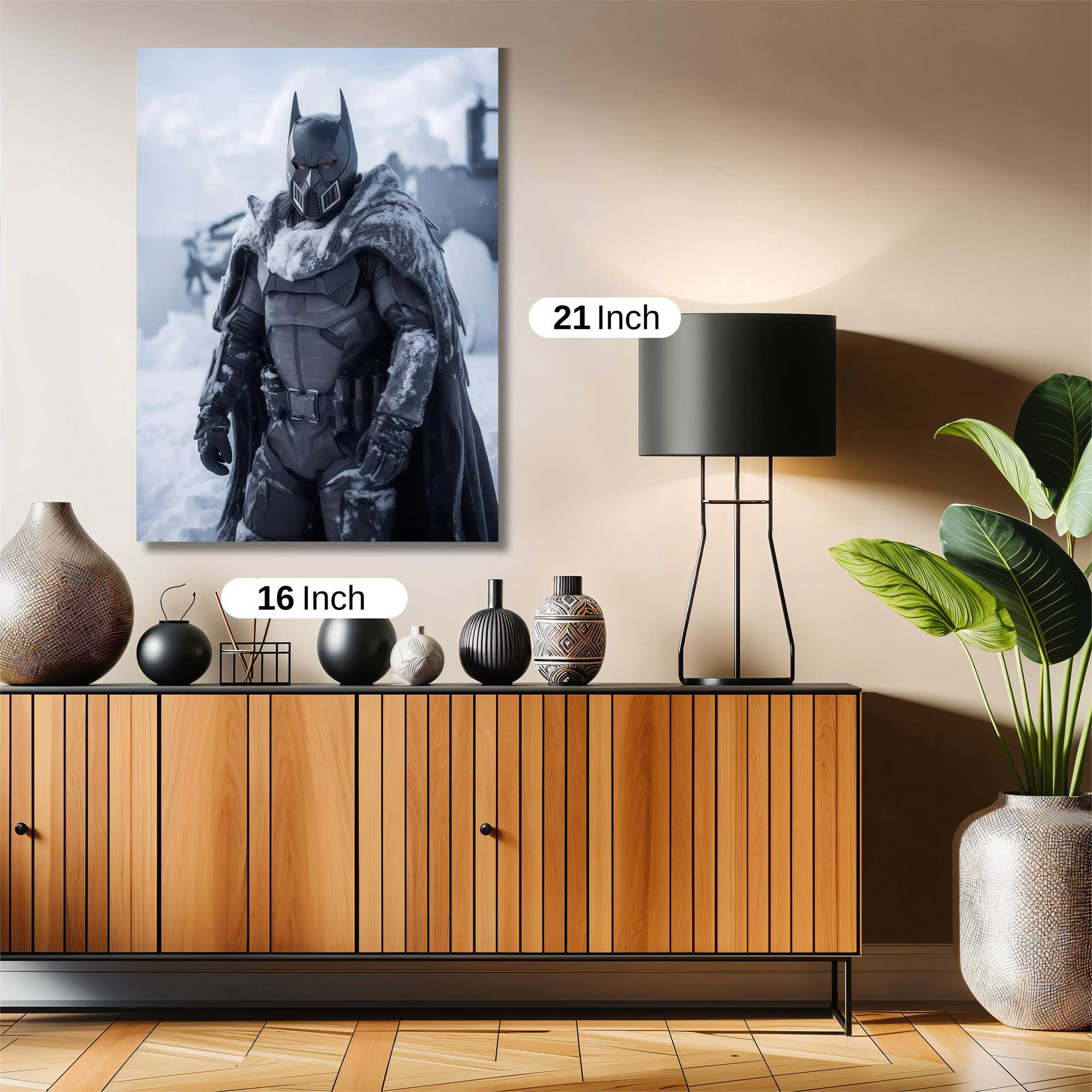 Batman Frostbound Safe Wall Magnetic / M