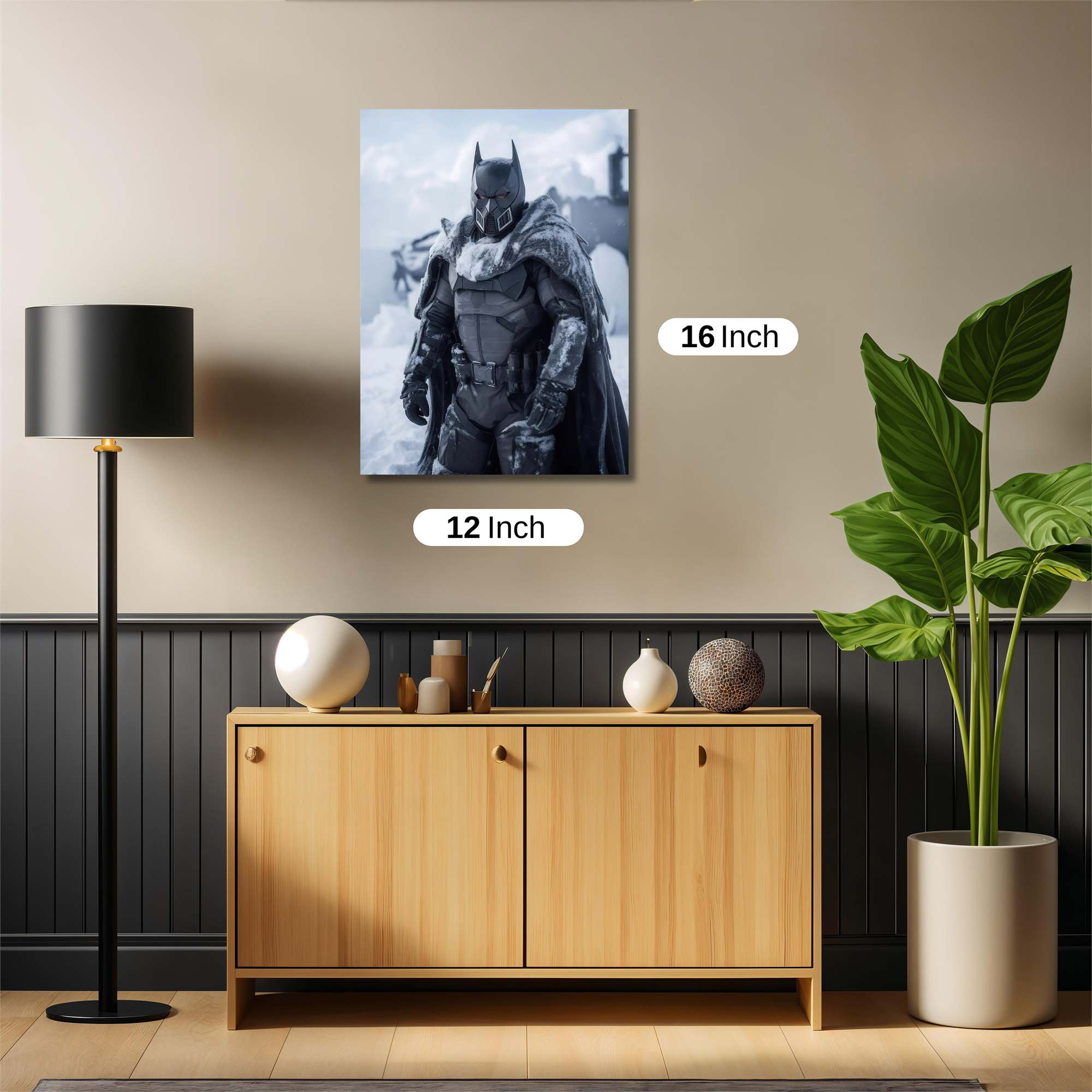 Batman Frostbound Safe Wall Magnetic / M