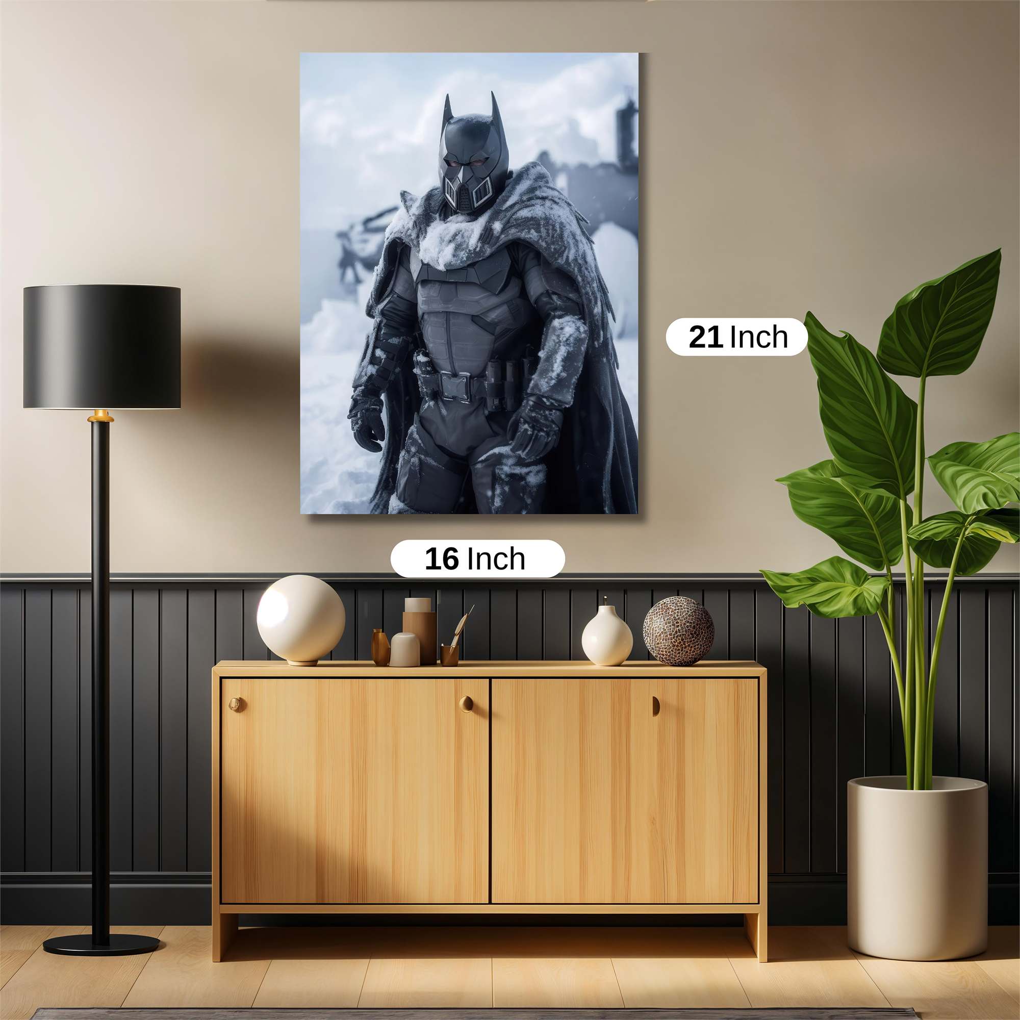 Batman Frostbound Safe Wall Magnetic / M