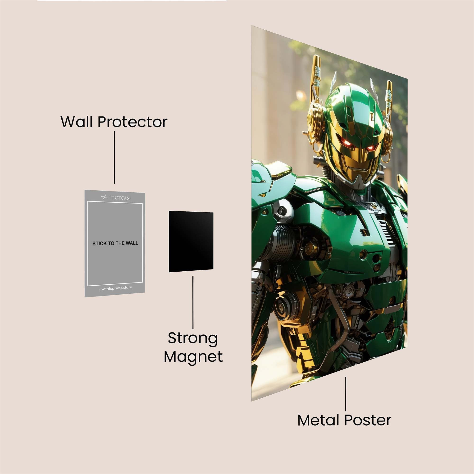 Ultron Majestic Safe Wall Magnetic / M